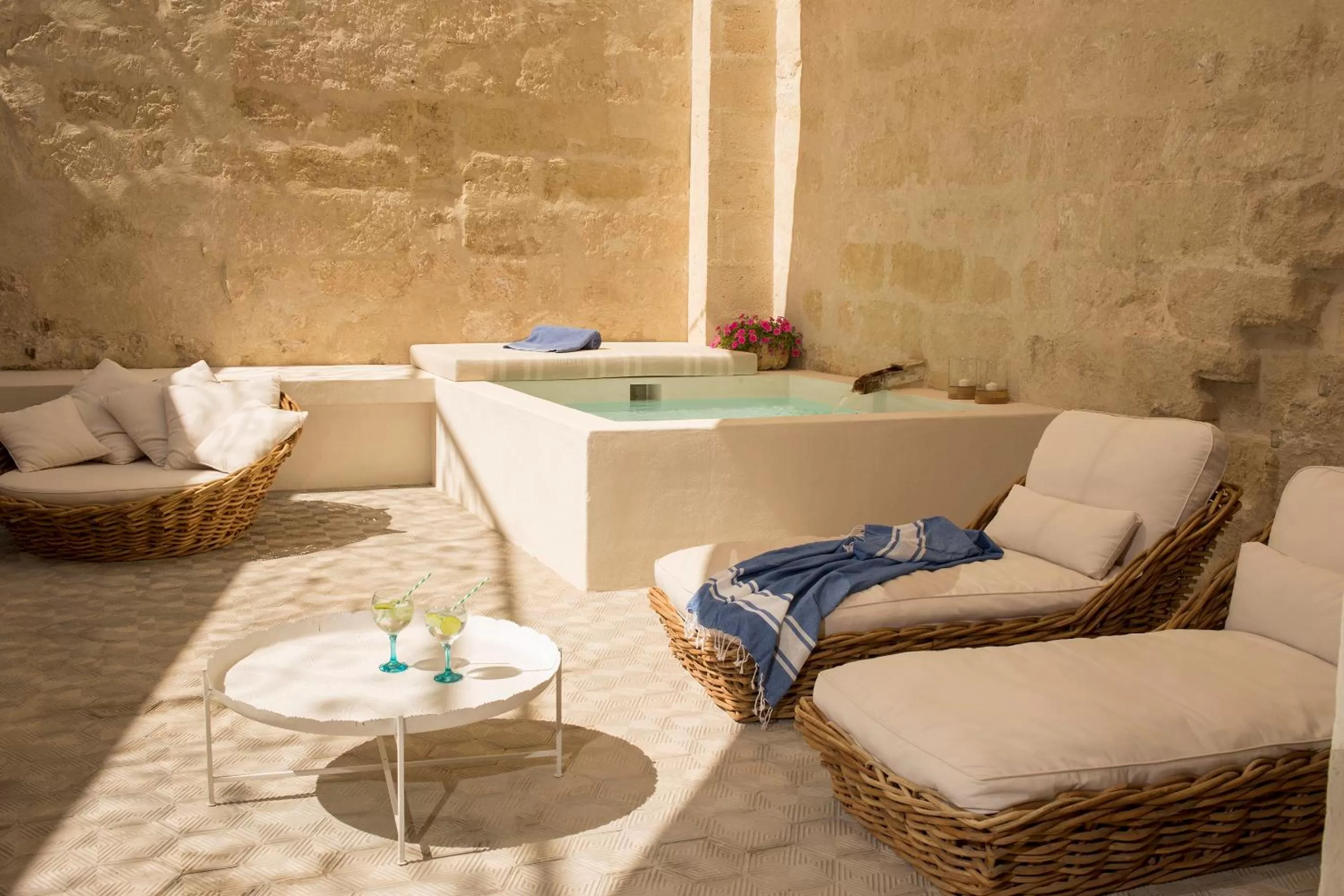 Patio in Jardí de Ses Bruixes Boutique Hotel