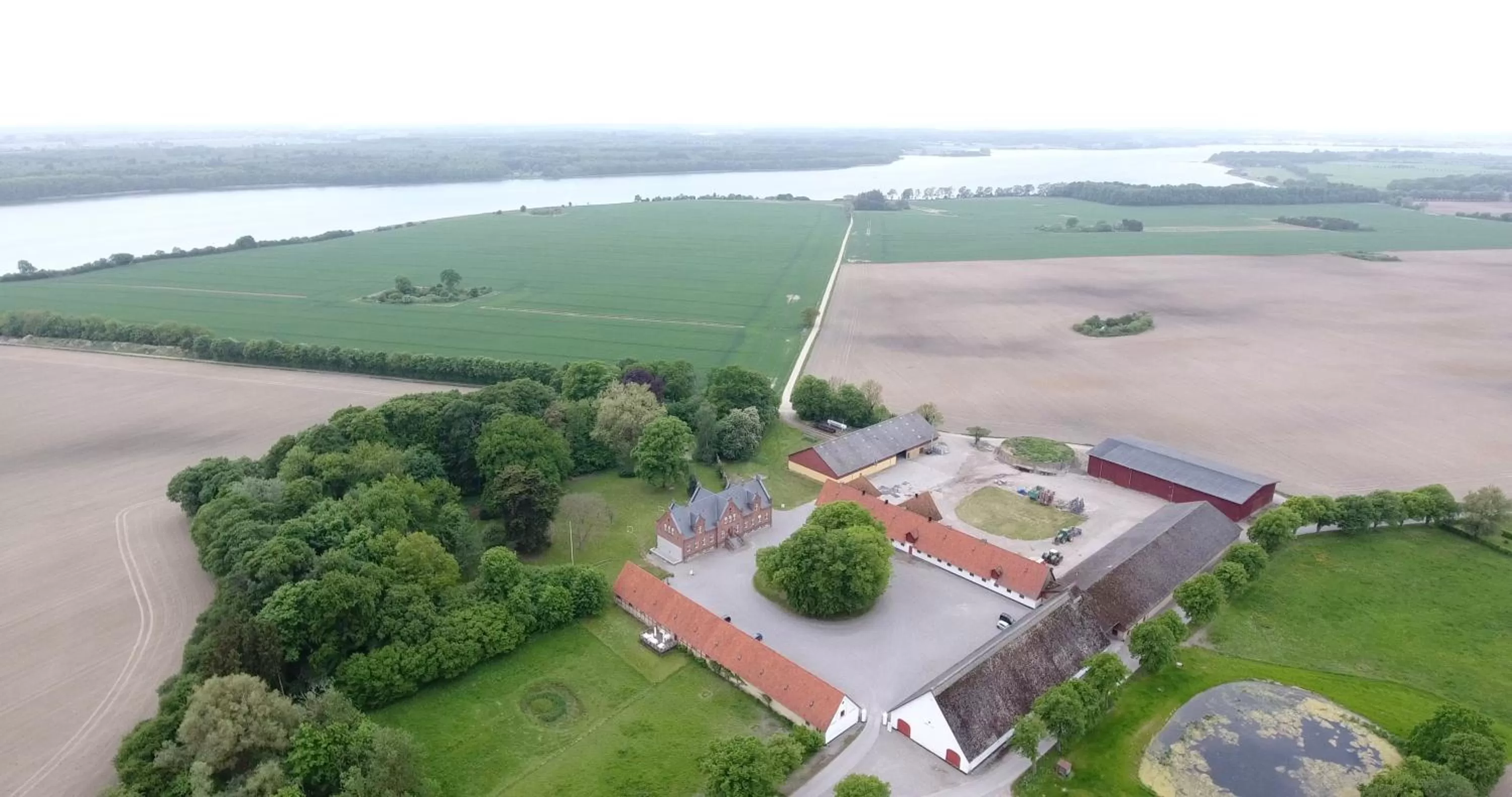 Bird's eye view, Bird's-eye View in Ny Kirstineberg Gods Bed & Breakfast