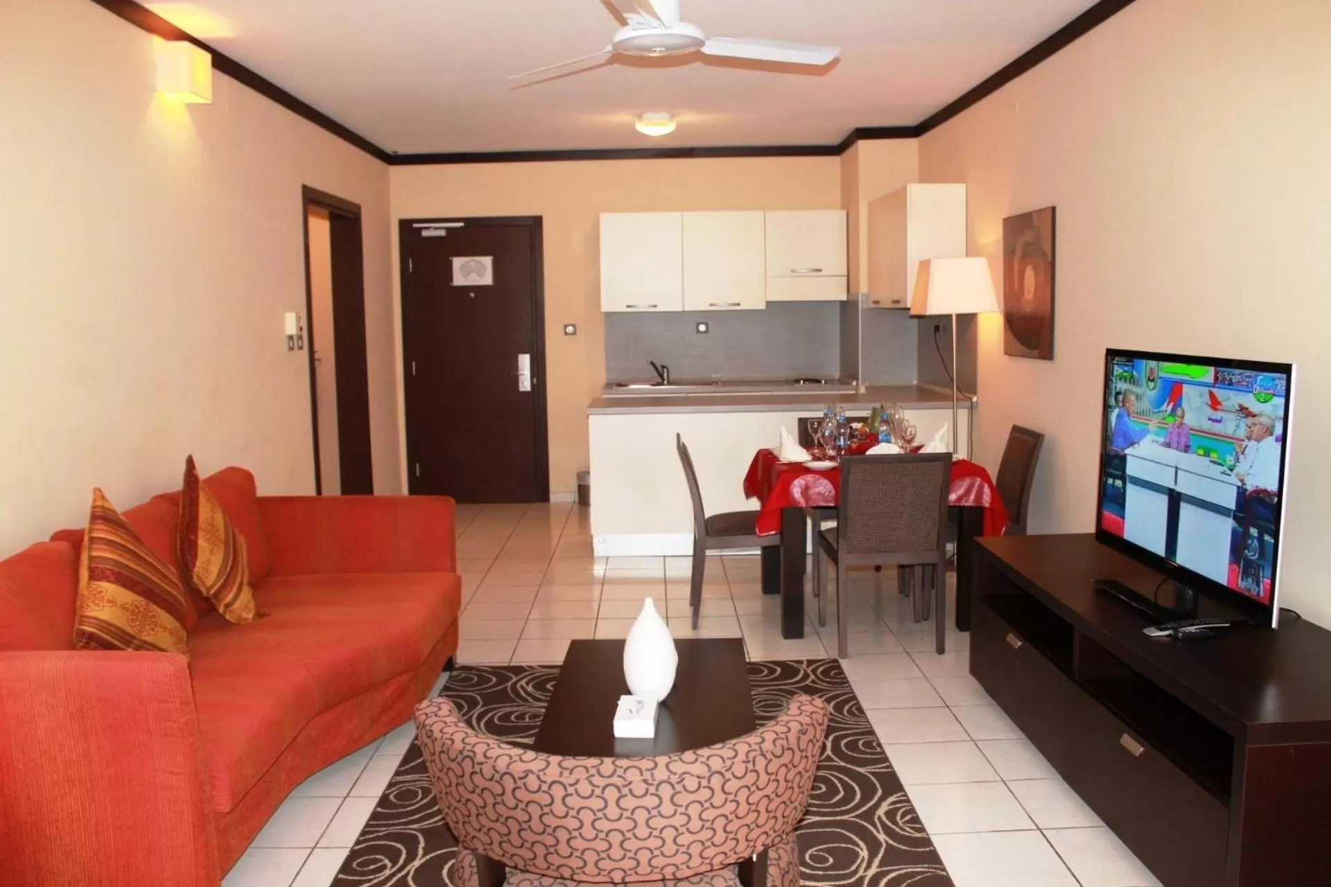 Shower in Les Acacias Hotel Djibouti