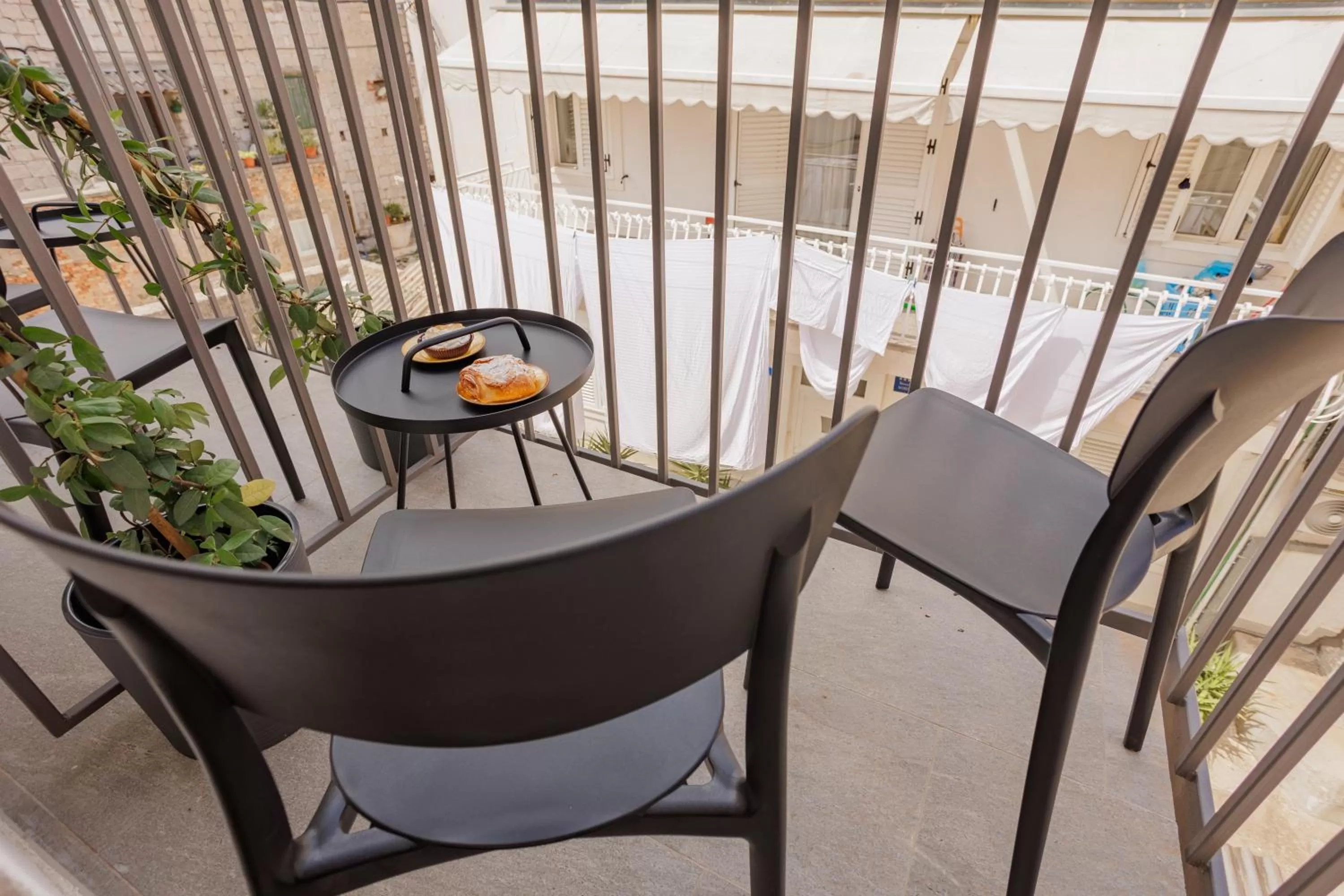Balcony/Terrace in Heritage Rooms Split Olympic Dream