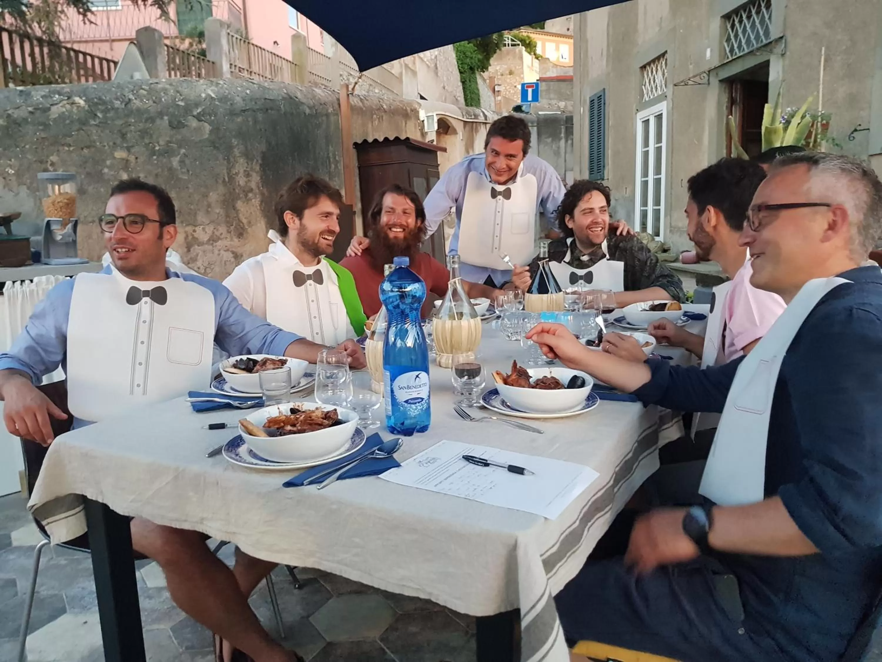 Dinner in Villa Eugenia