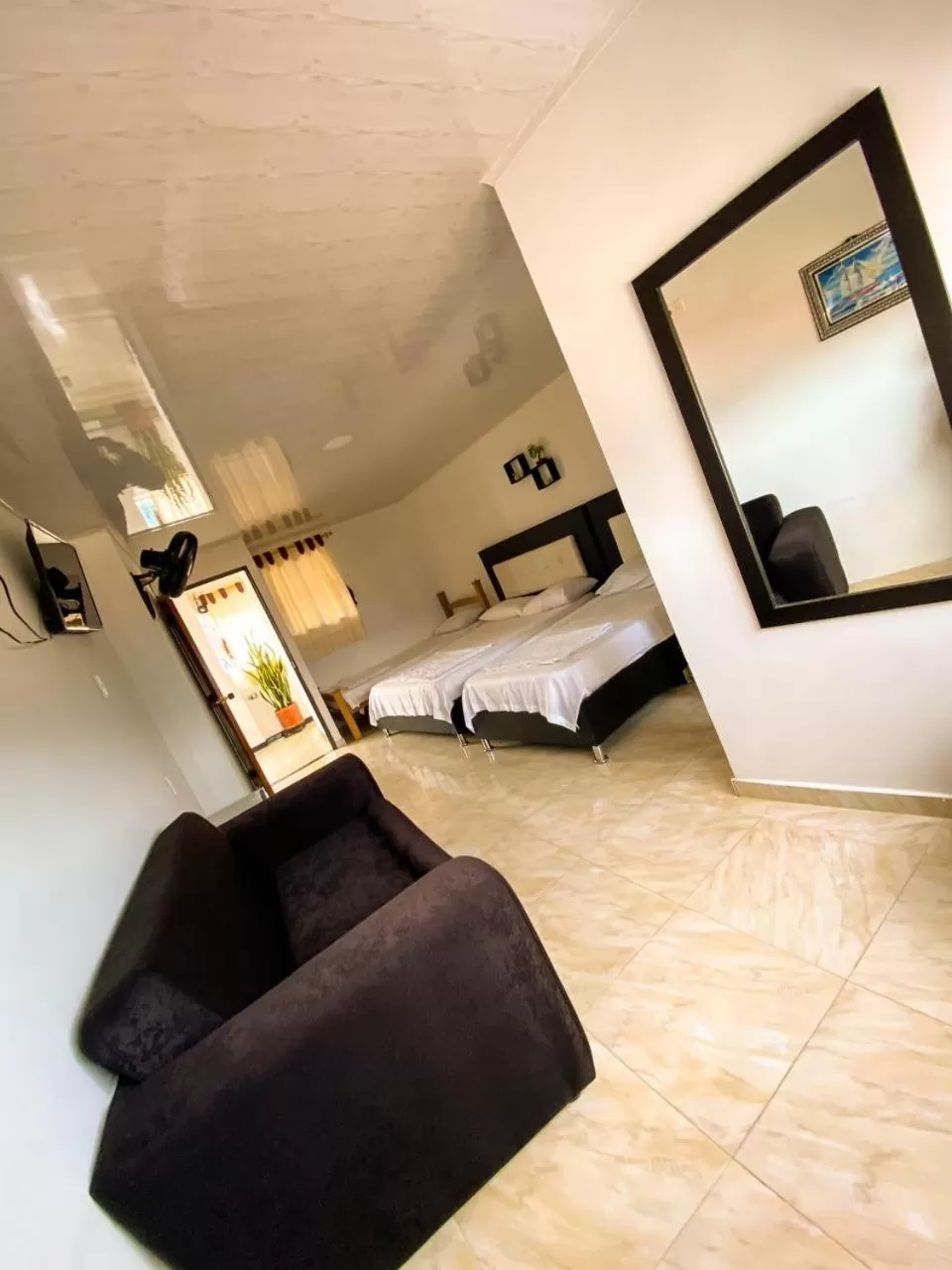 Photo of the whole room, Bed in Hotel Mirador de Santa Bárbara