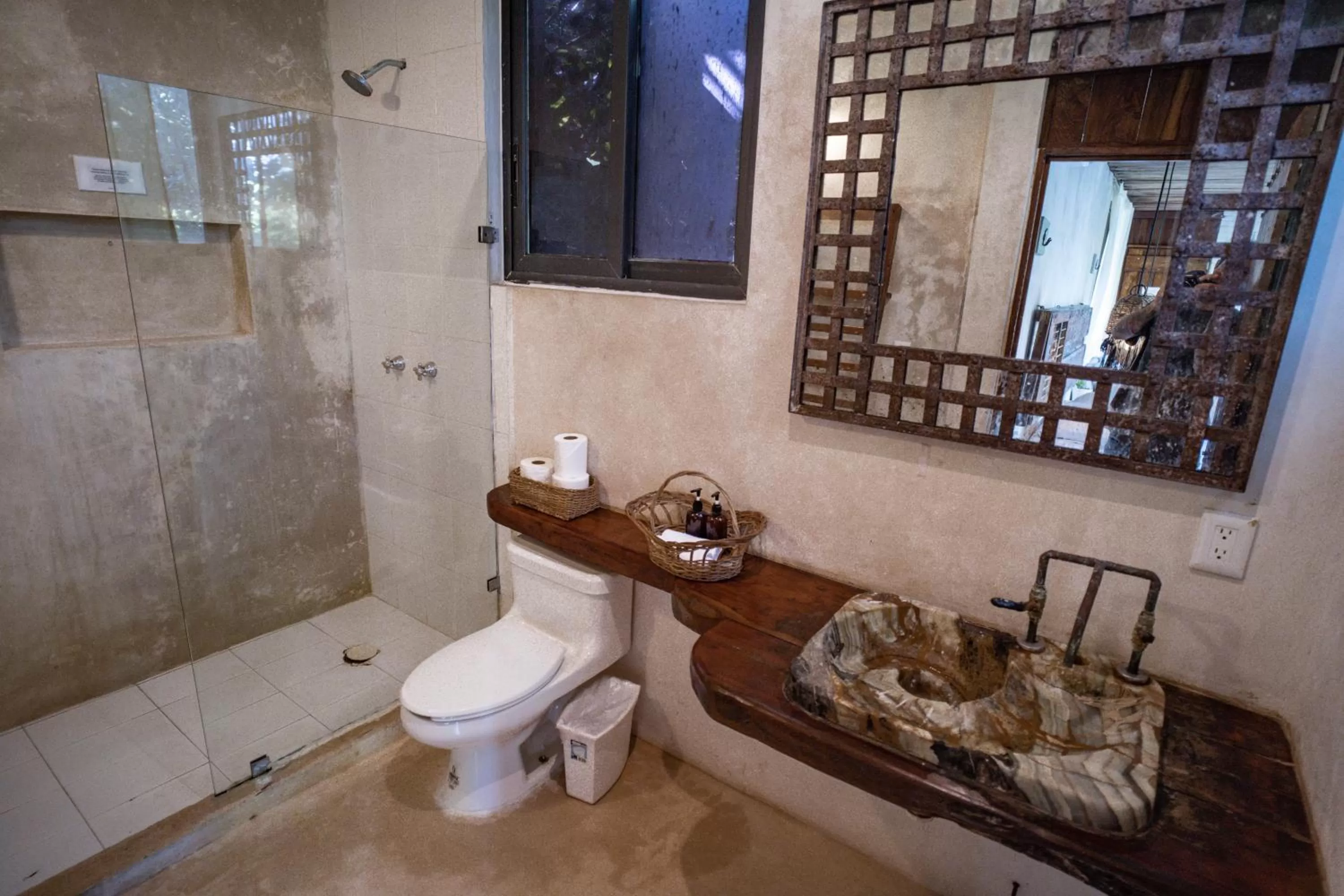 Shower in Suites Tulum