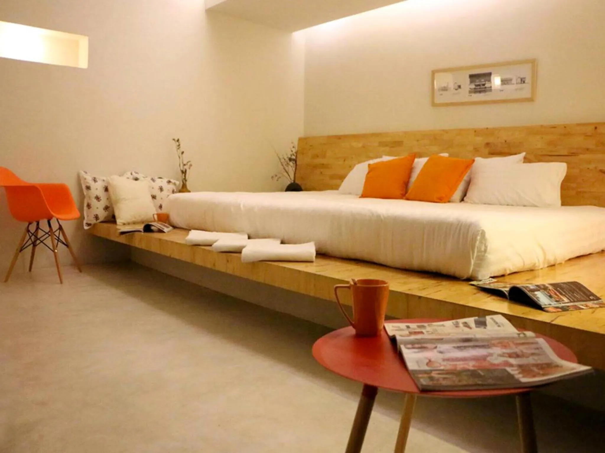 Bed in NornDee Hotel