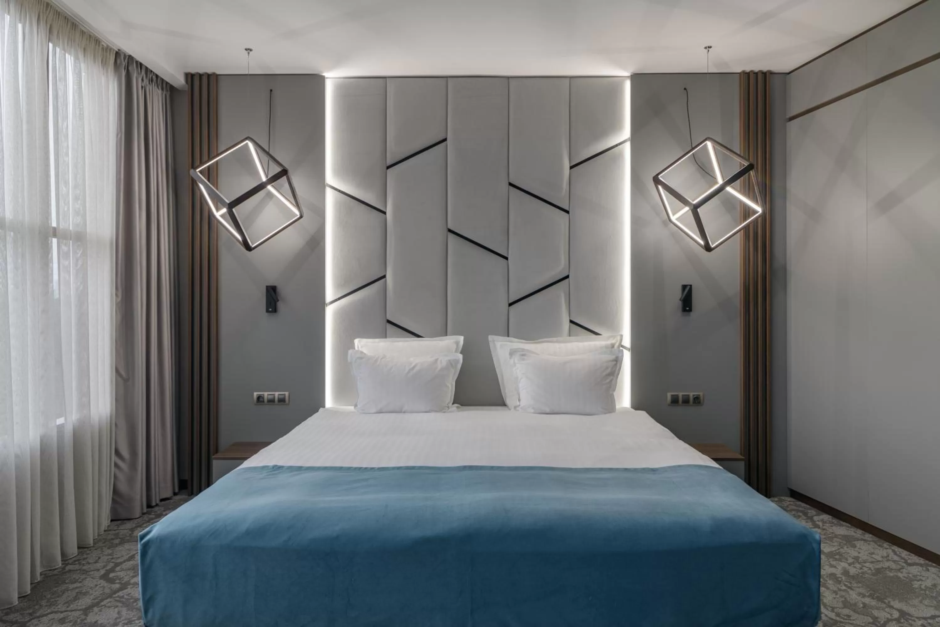 Bed in Rosslyn Dimyat Hotel Varna