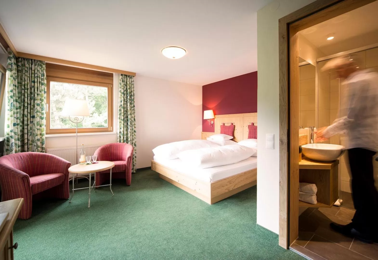 Photo of the whole room, Bed in Landhaus Maria Grün B&B