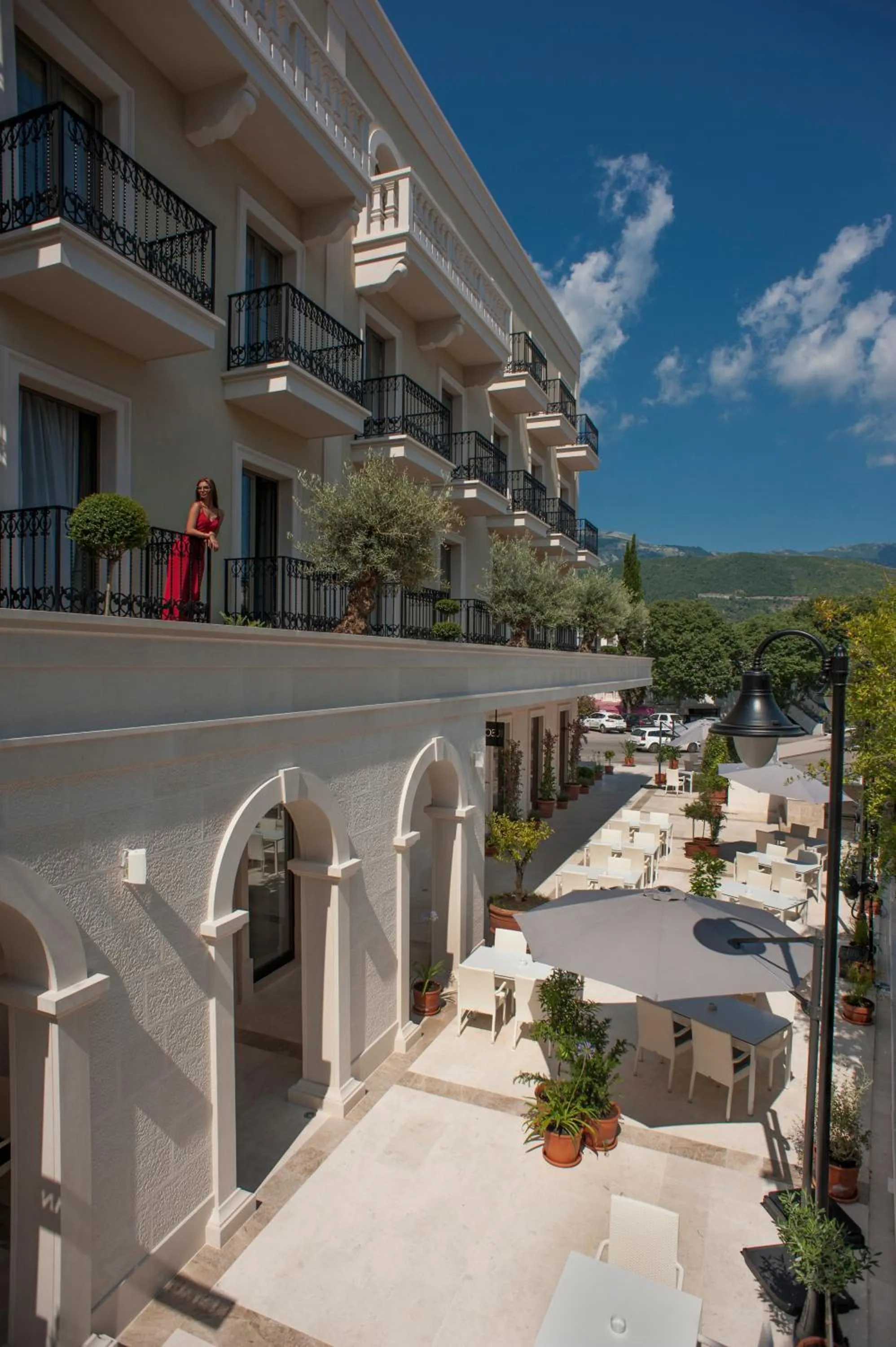 Balcony/Terrace in Hotel Moskva