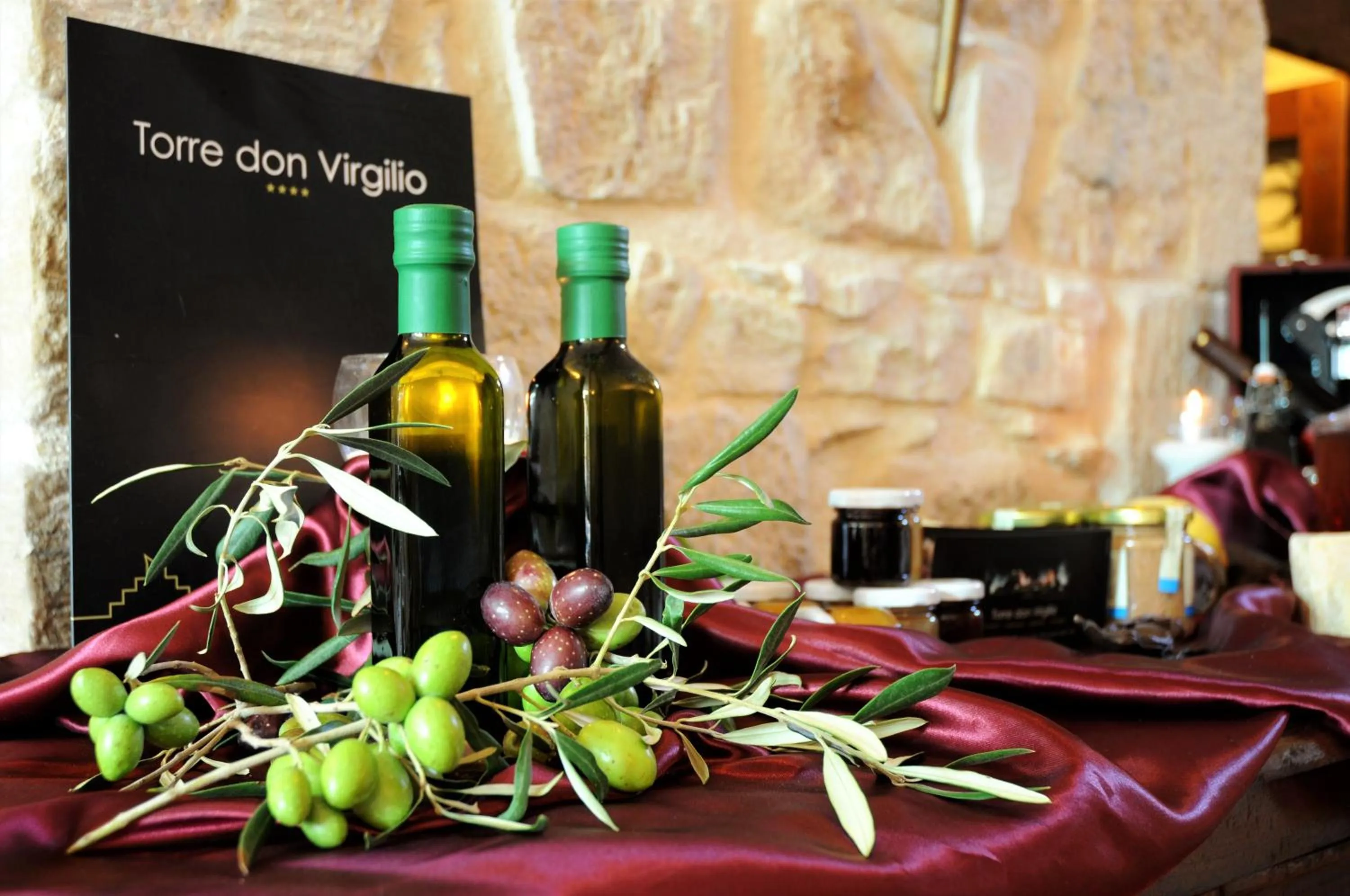 Food and drinks in Torre Don Virgilio Country Hotel