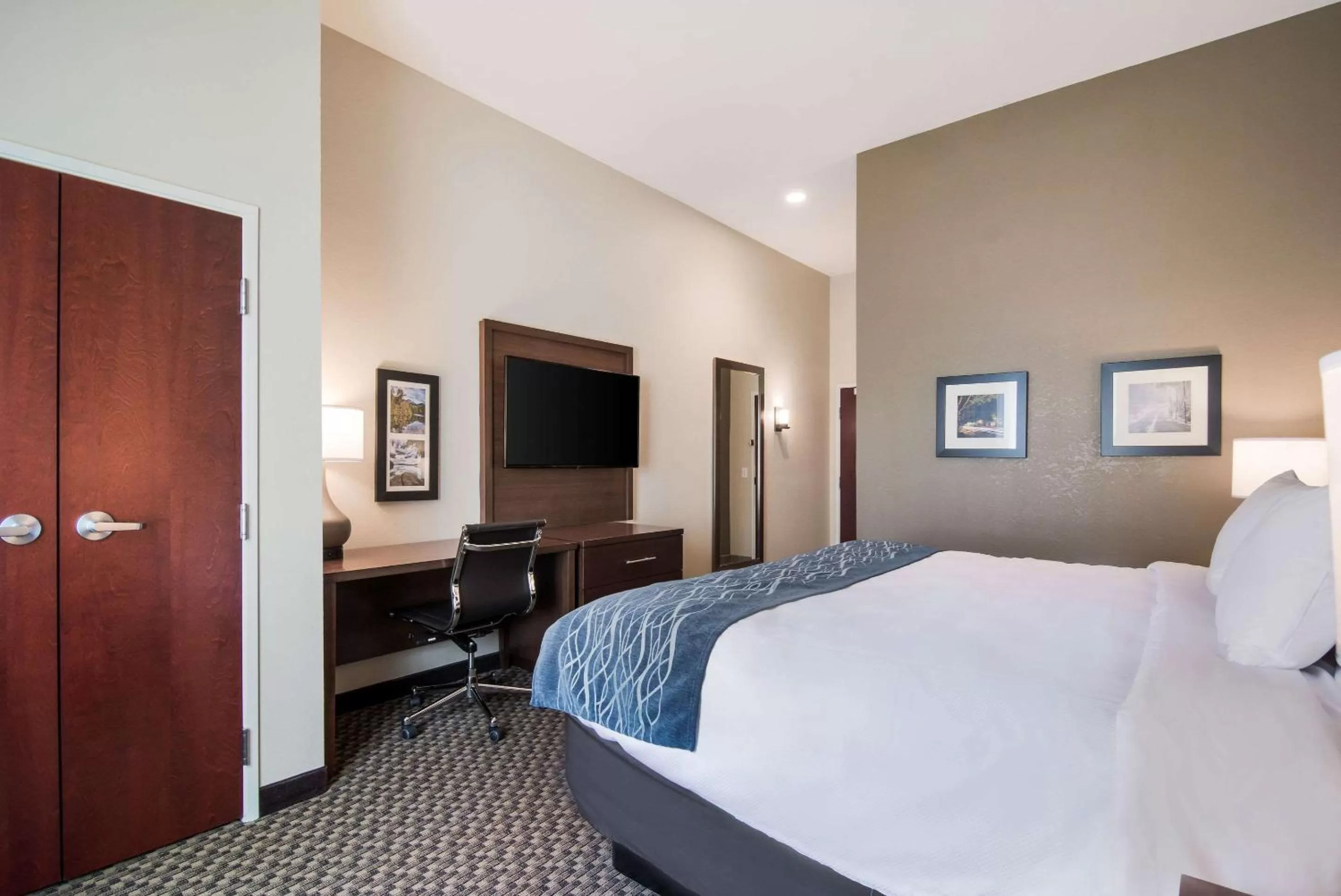 Photo of the whole room, Bed in Comfort Inn & Suites Rock Hill Northeast