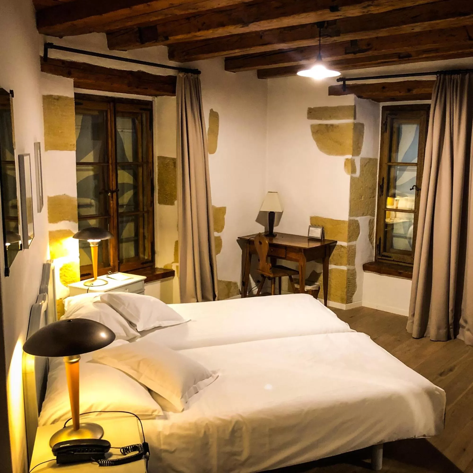 Bed in Hôtel La Maison du Prussien