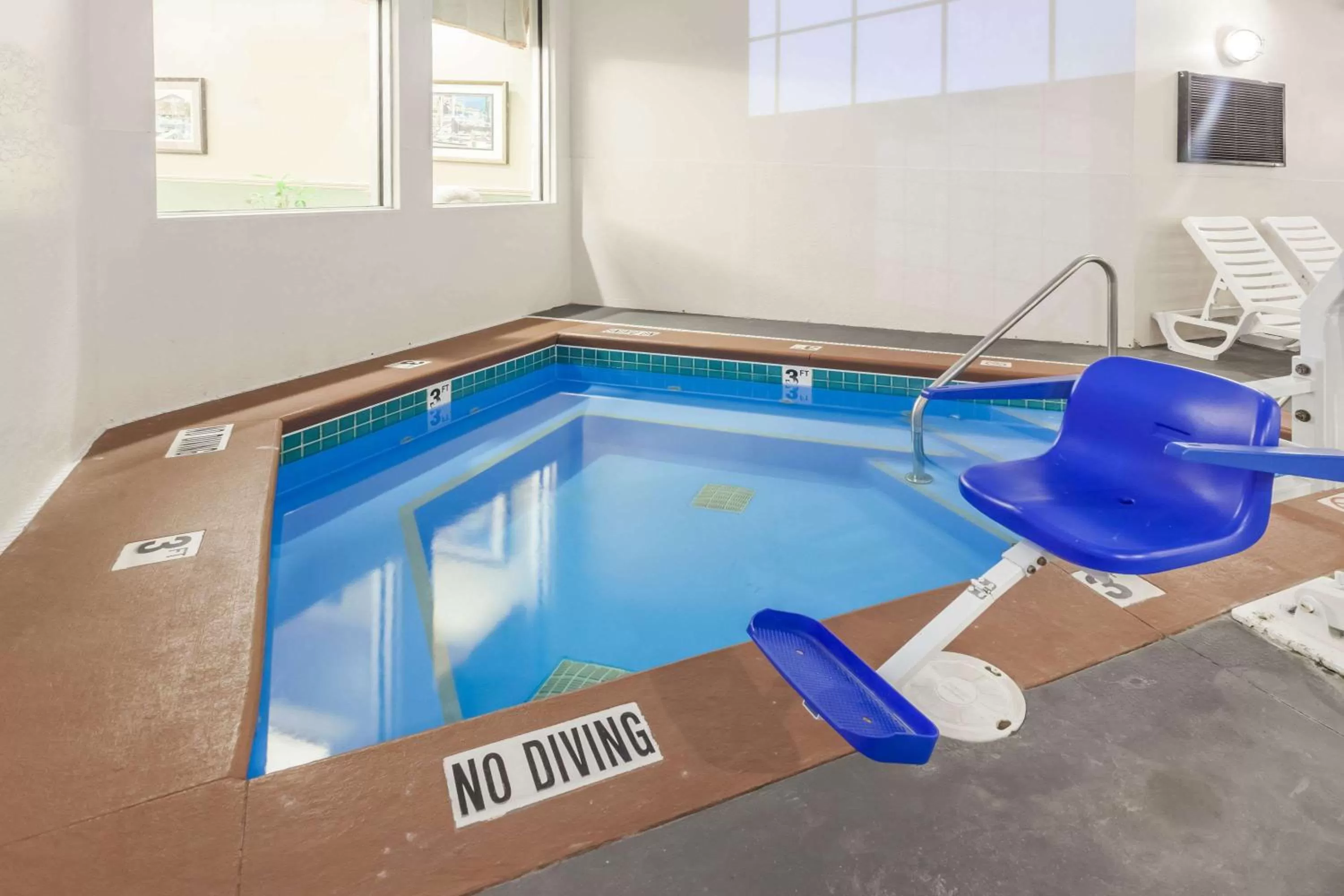 On site in Days Inn by Wyndham Pentwater