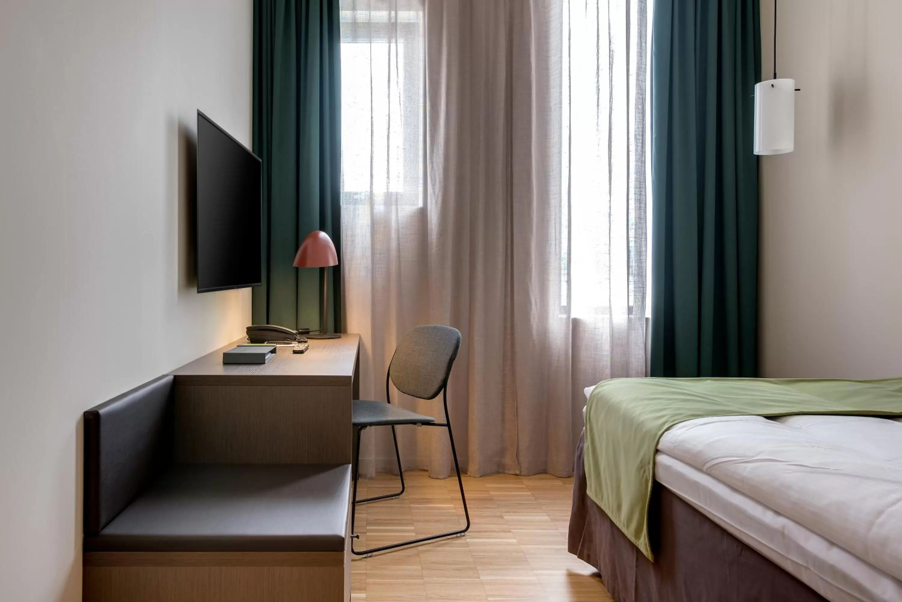 Decorative detail, Bed in Quality Hotel Pond