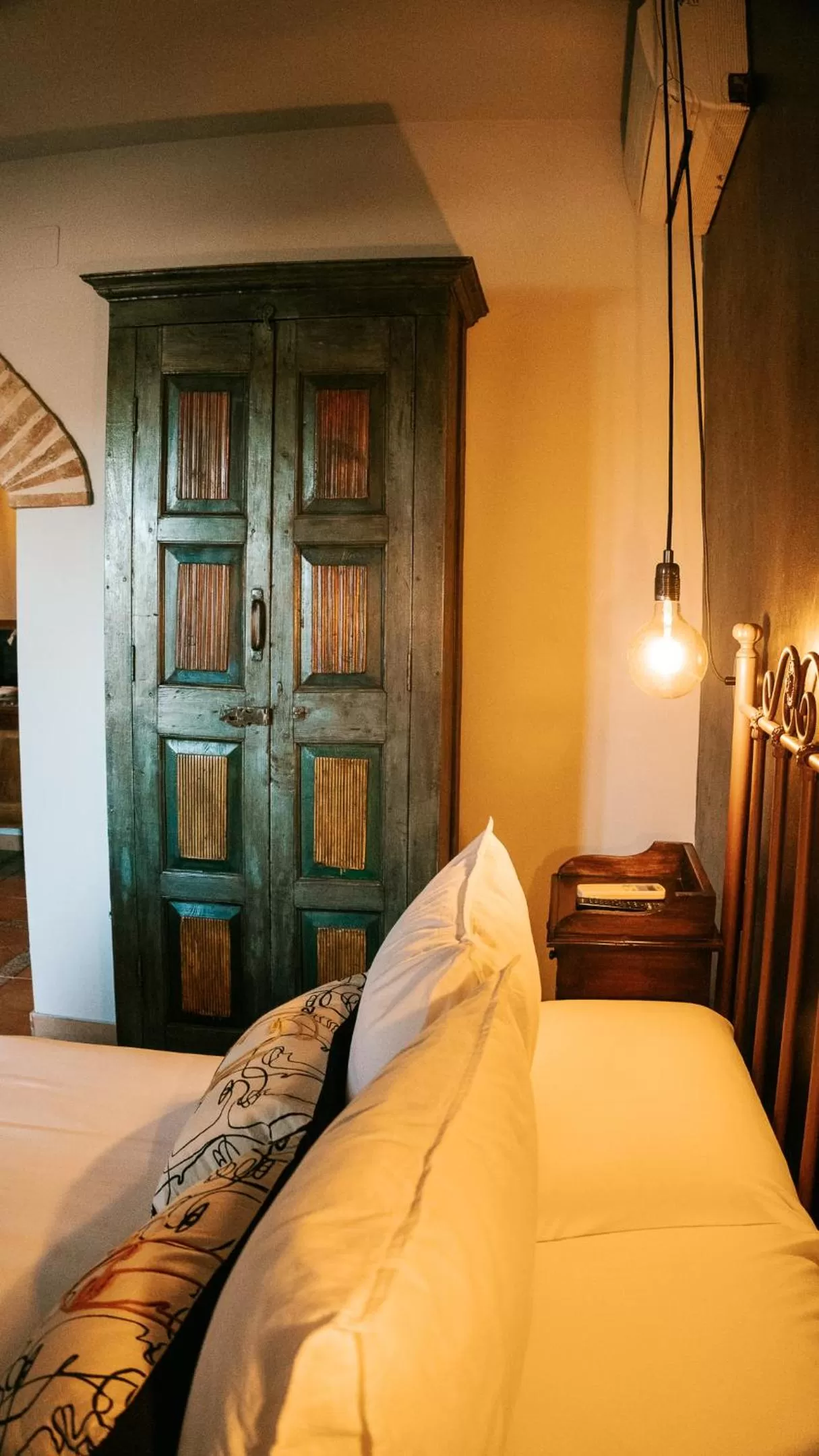 Bed in Hospedería Ballesteros