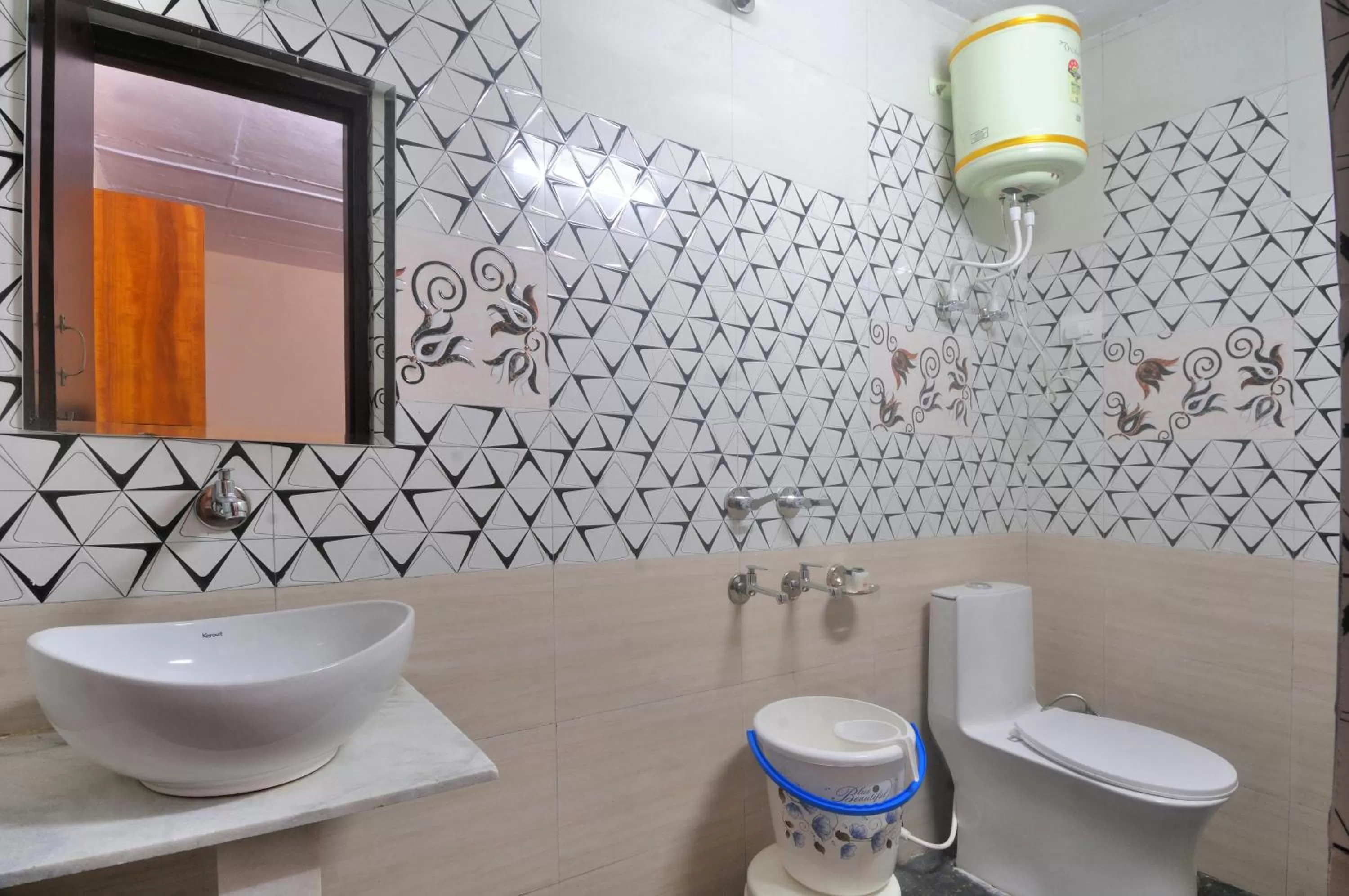 Bathroom in Hotel Bliss Valley - Hotel in Dharamshala