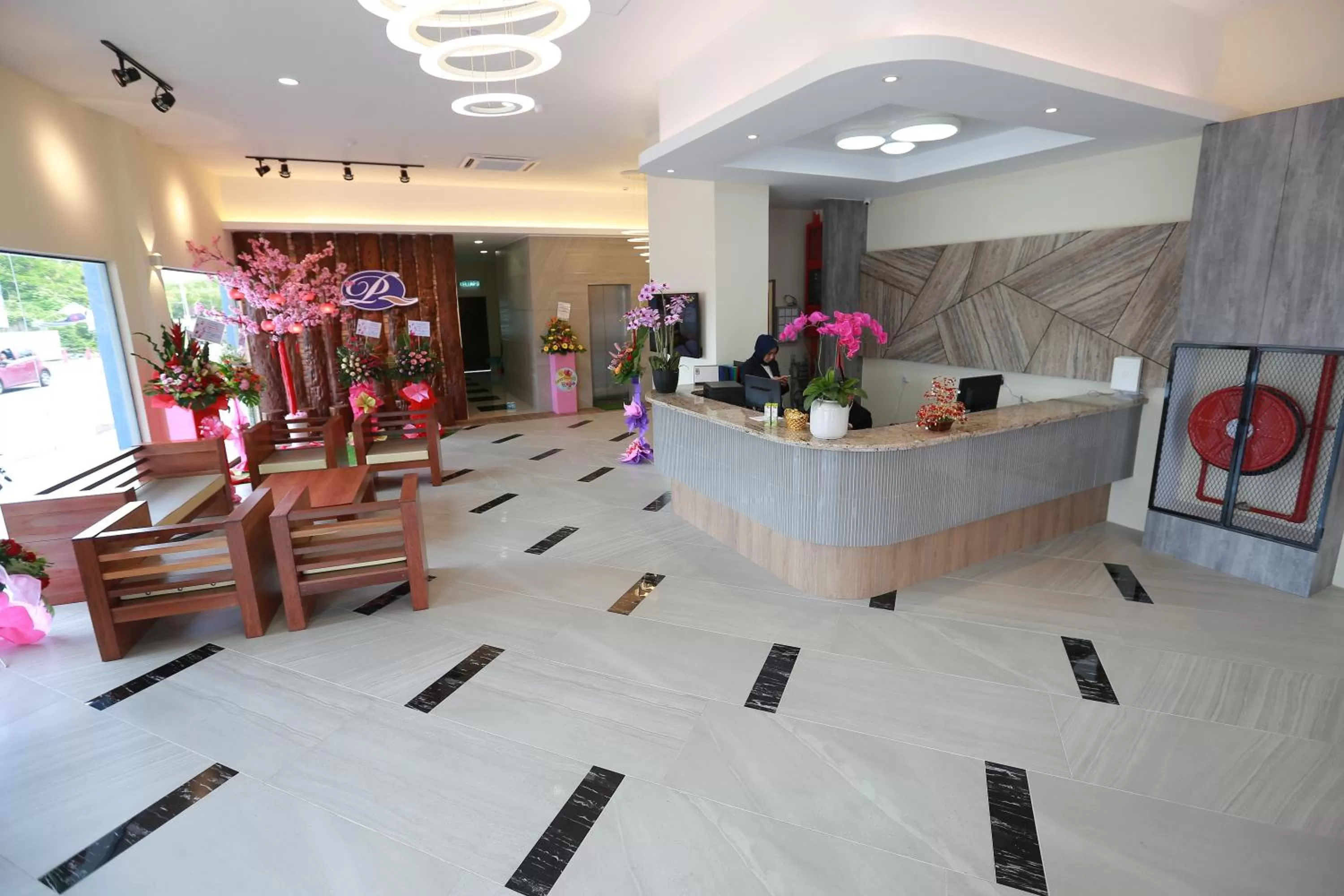 Living room in Pantai Regal Boutique Hotel