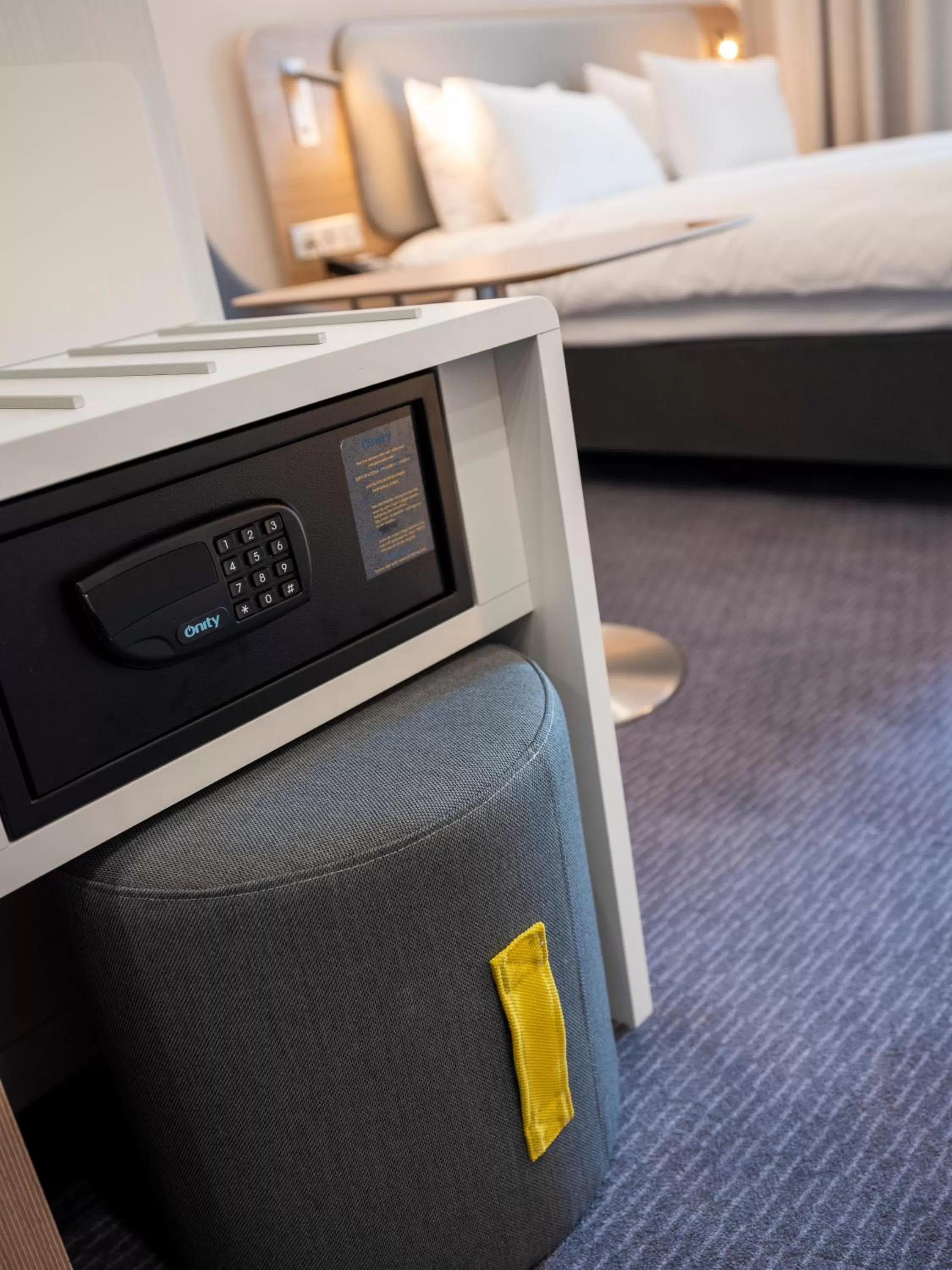 Decorative detail, Bed in Holiday Inn Express - Nice - Grand Arenas by IHG