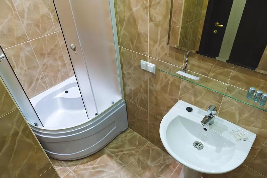 Bathroom in Hotel 8th Mile