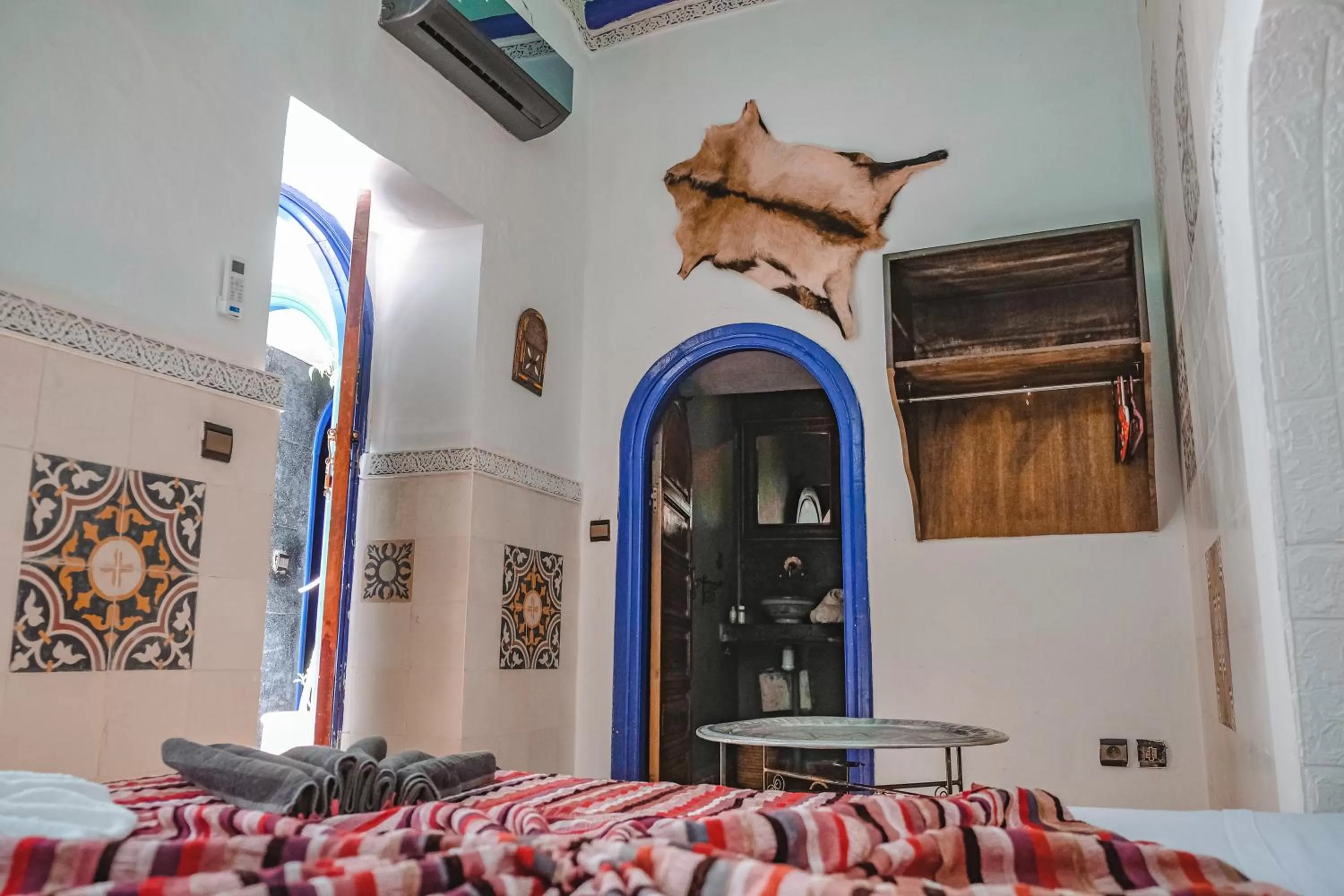 Bed in Héritage Lalla Aicha Hotel & Spa