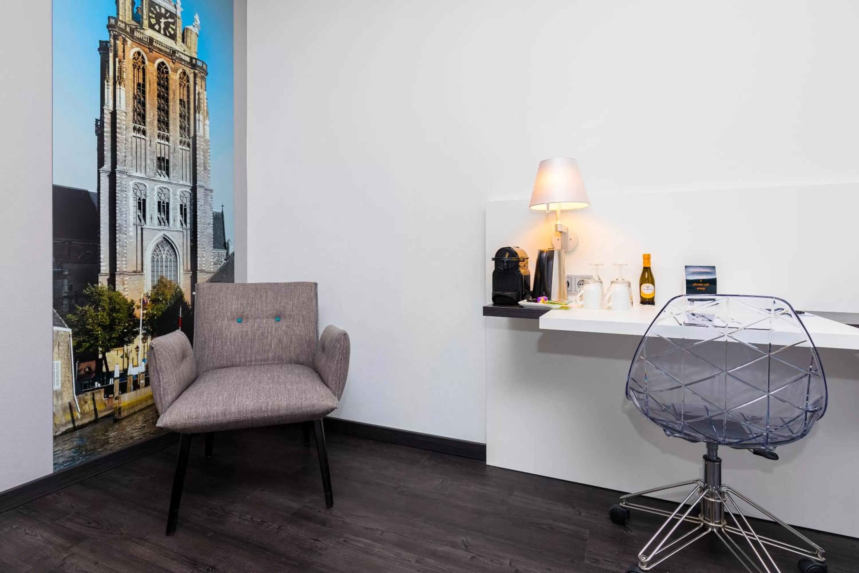 Seating area in Postillion Hotel Dordrecht