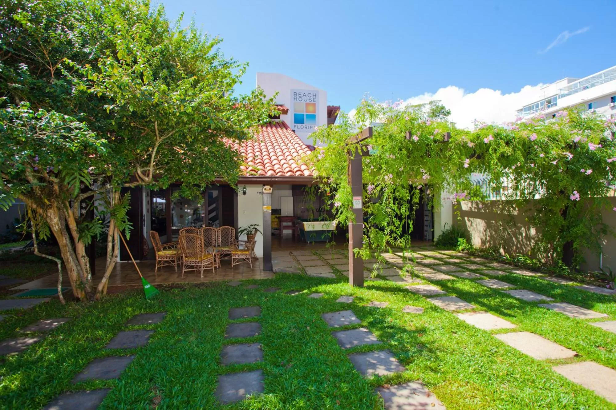 Patio in Beach House Floripa