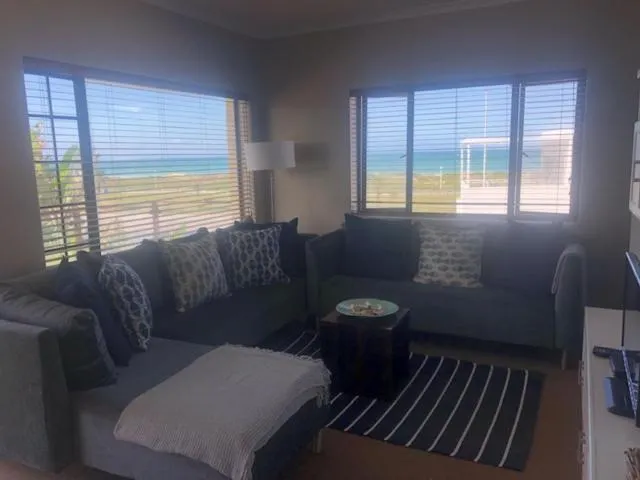 Living room in Palm Beach Guesthouse