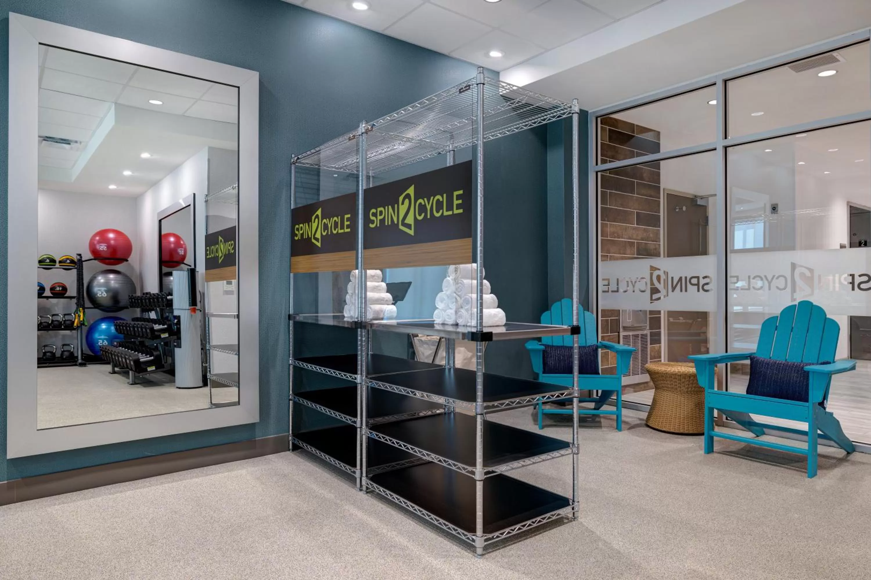 Fitness centre/facilities in Home2 Suites By Hilton Petaluma