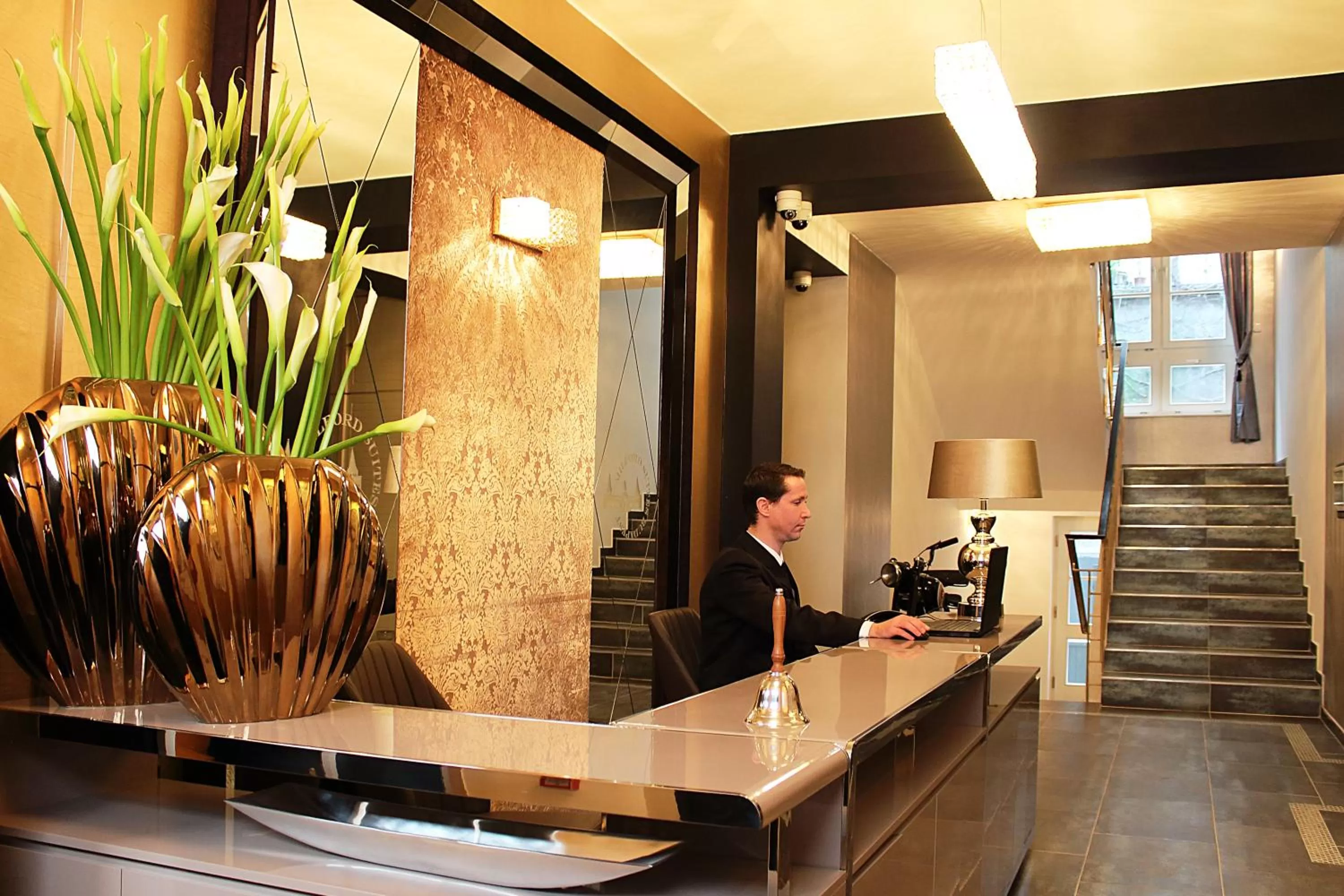 Lobby or reception in Milford Suites Budapest