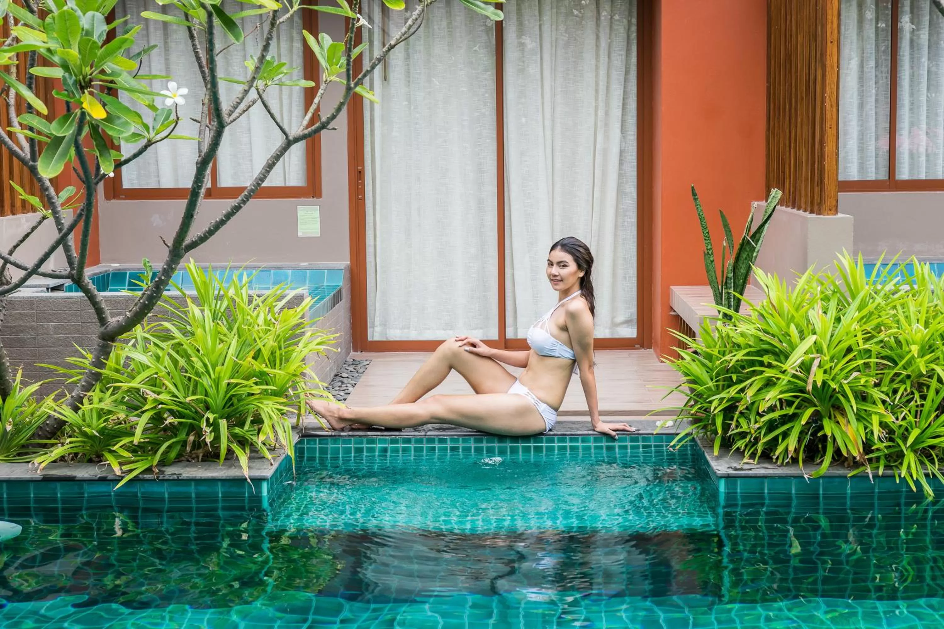 Swimming pool in Ayrest Hua Hin Hotel