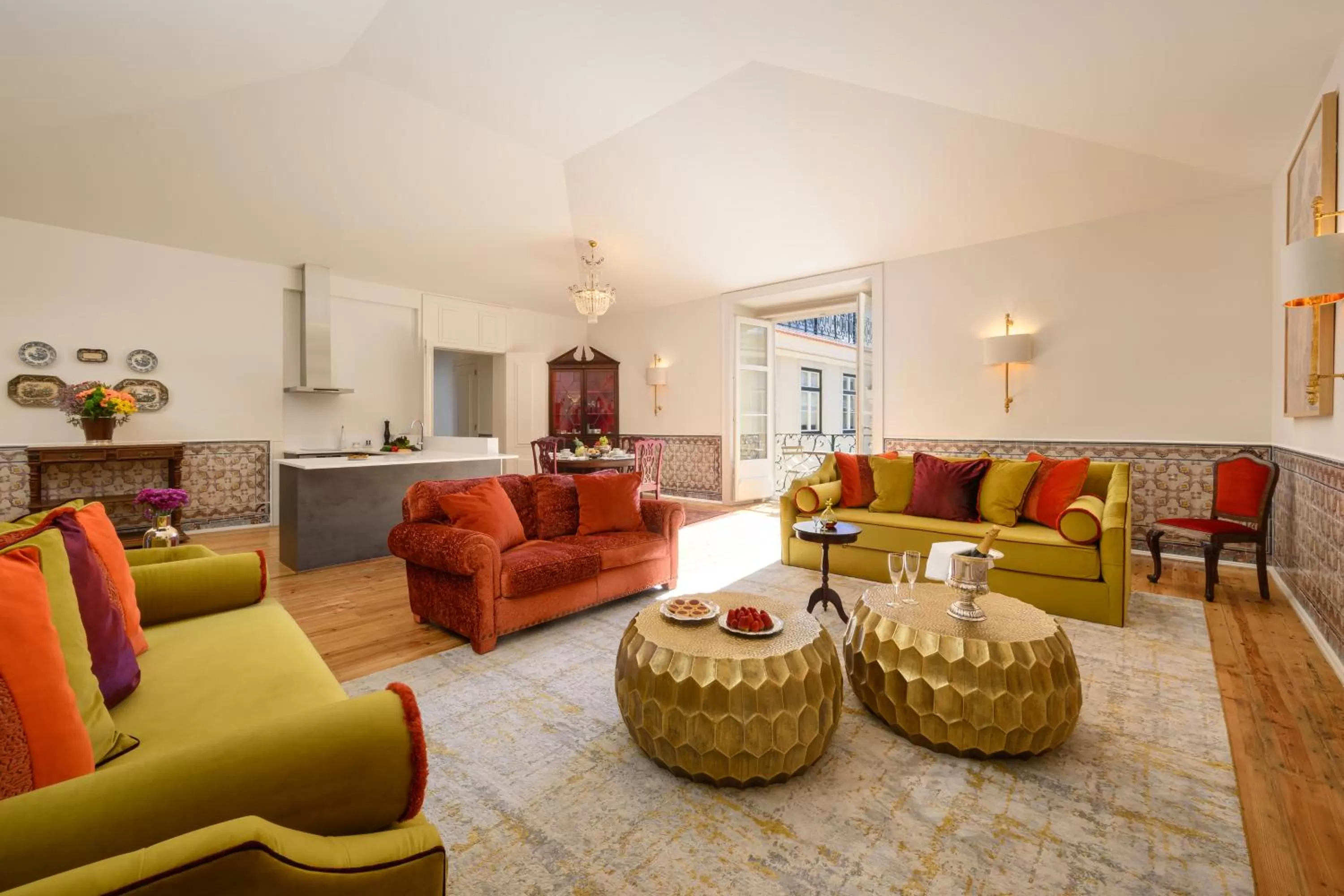 Kitchen or kitchenette in Residentas Arco do Bandeira