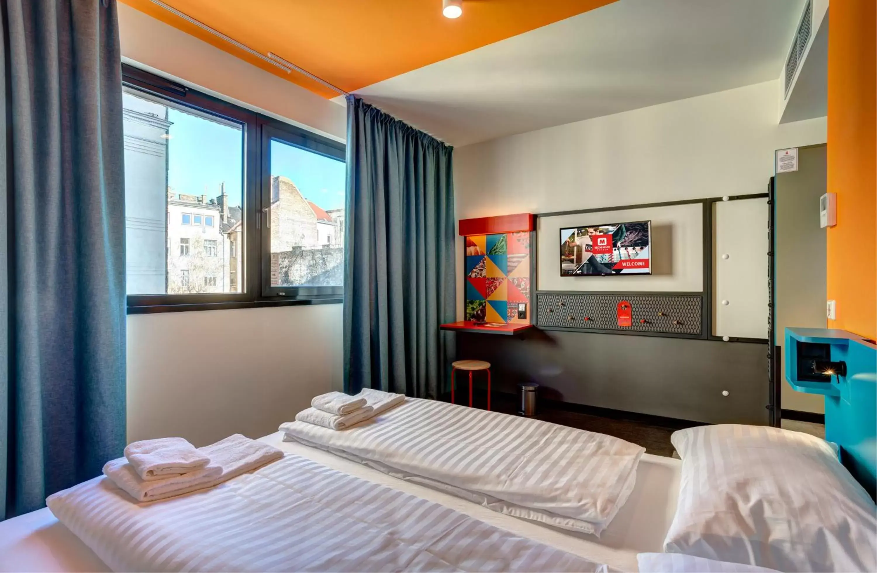 Twin Room in MEININGER Budapest Great Market Hall Twin Room in MEININGER Budapest Great Market Hall