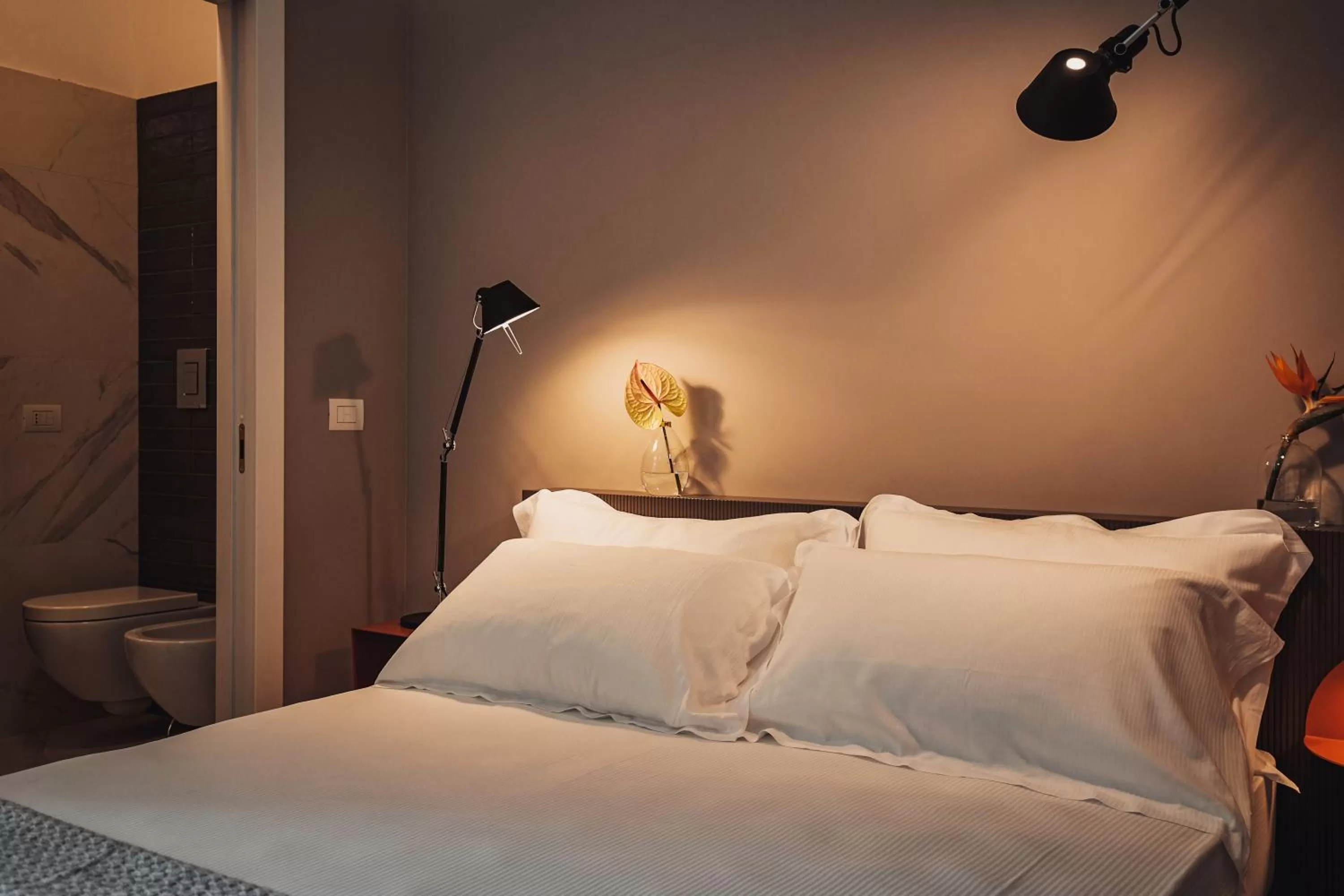 Bed in Volante Urban Design Hotel