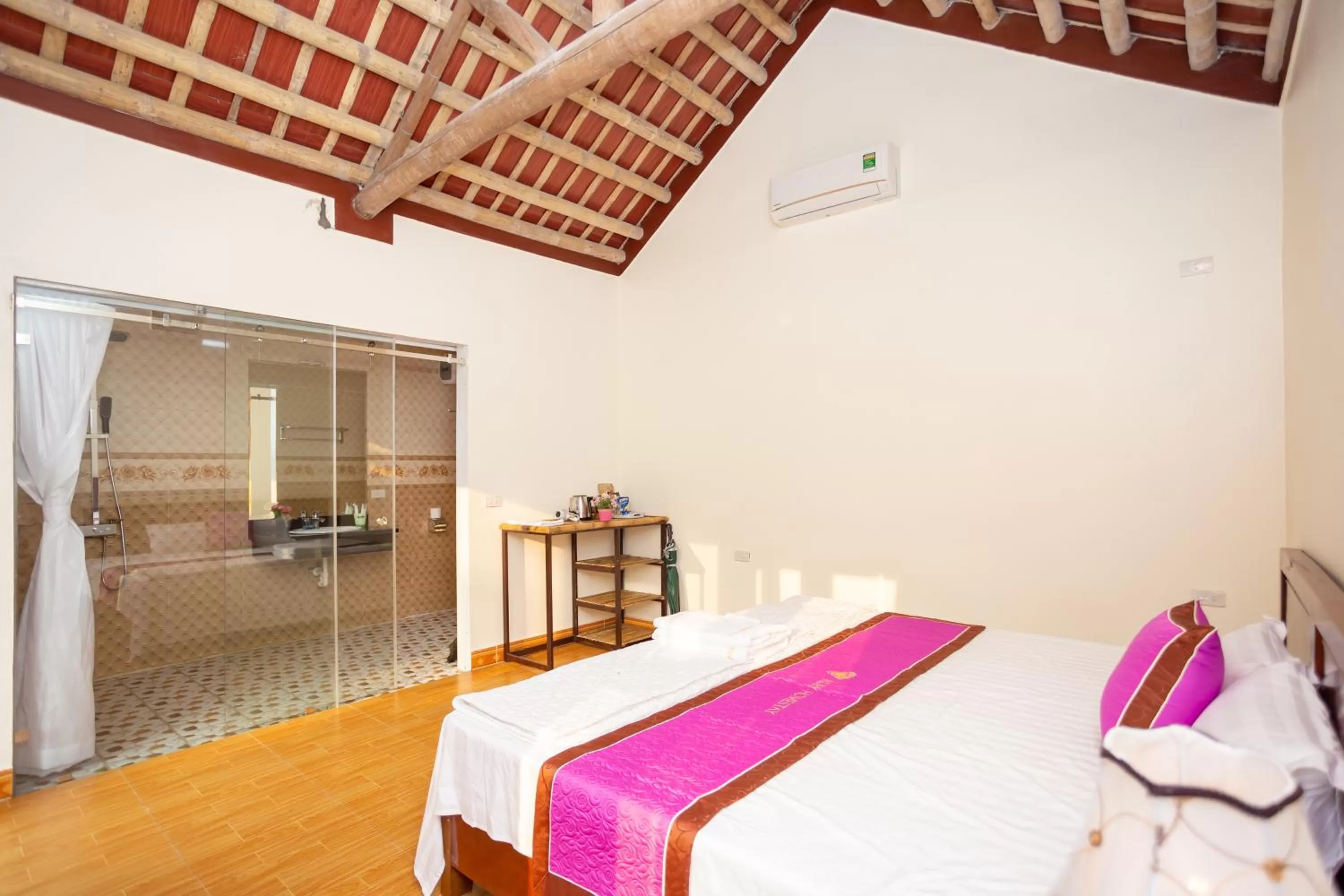 Bed in Ruby Homestay