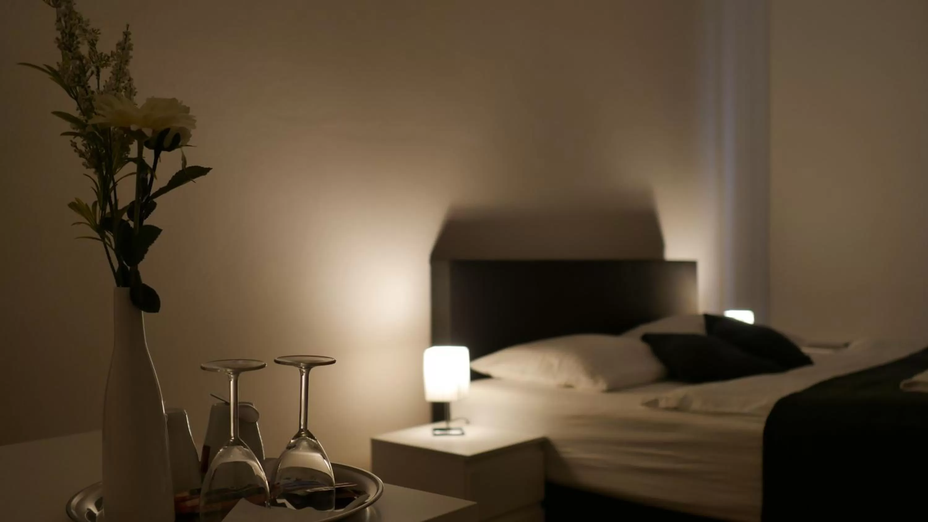 Bed in Hotel Bílý Koníček