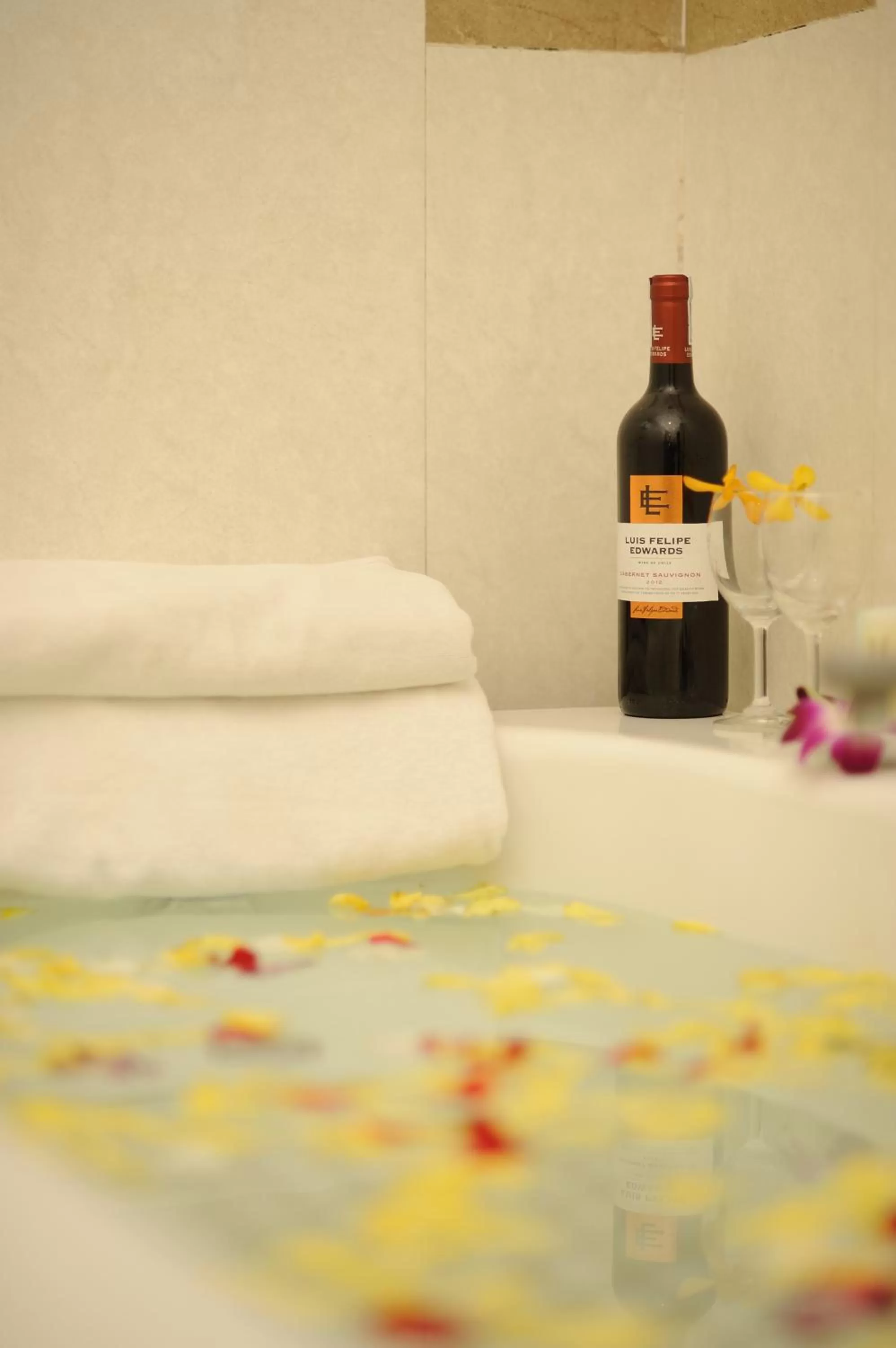 Decorative detail in Hoang Yen Hotel