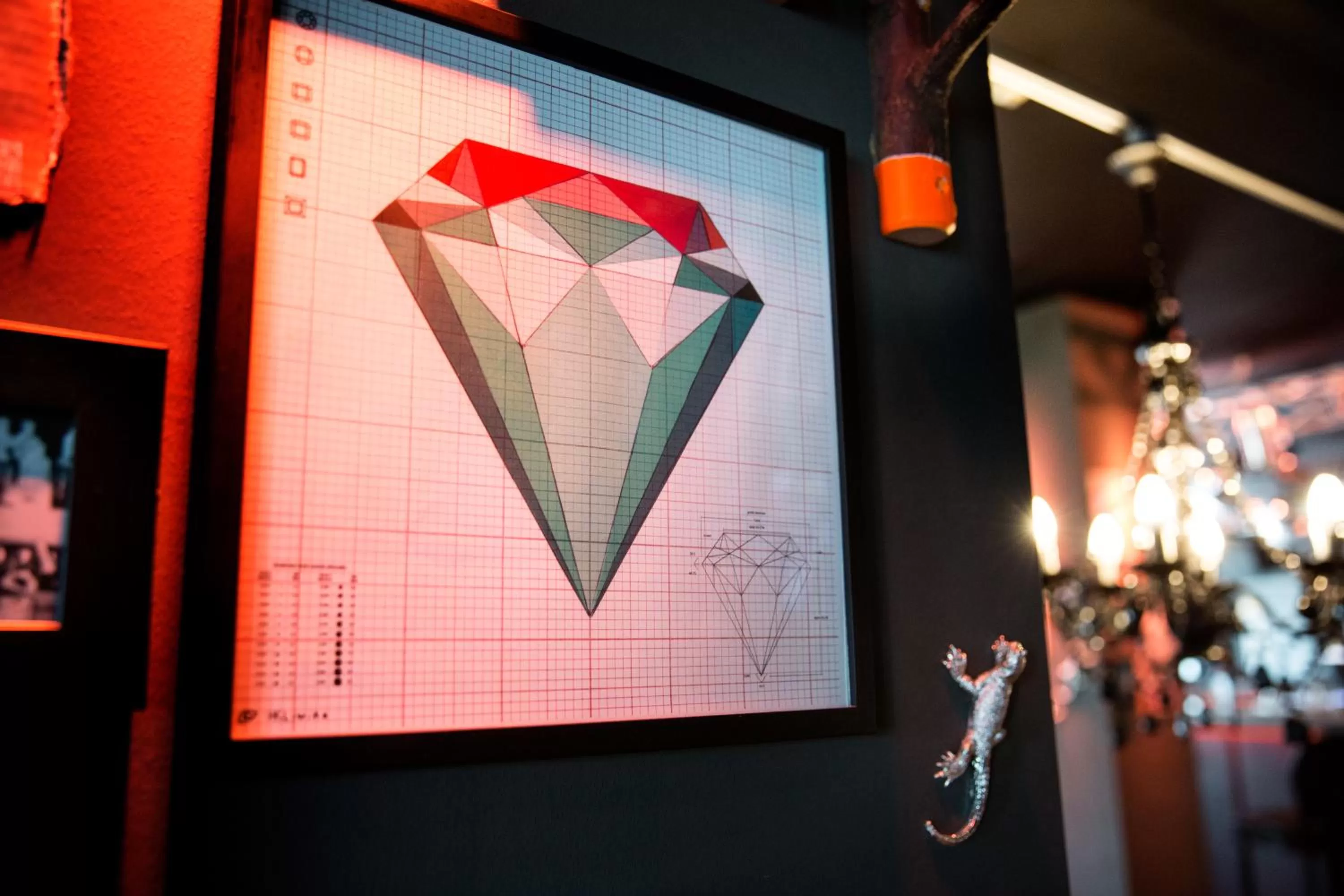 Decorative detail, Property Logo/Sign in Penta Hotel Ipswich