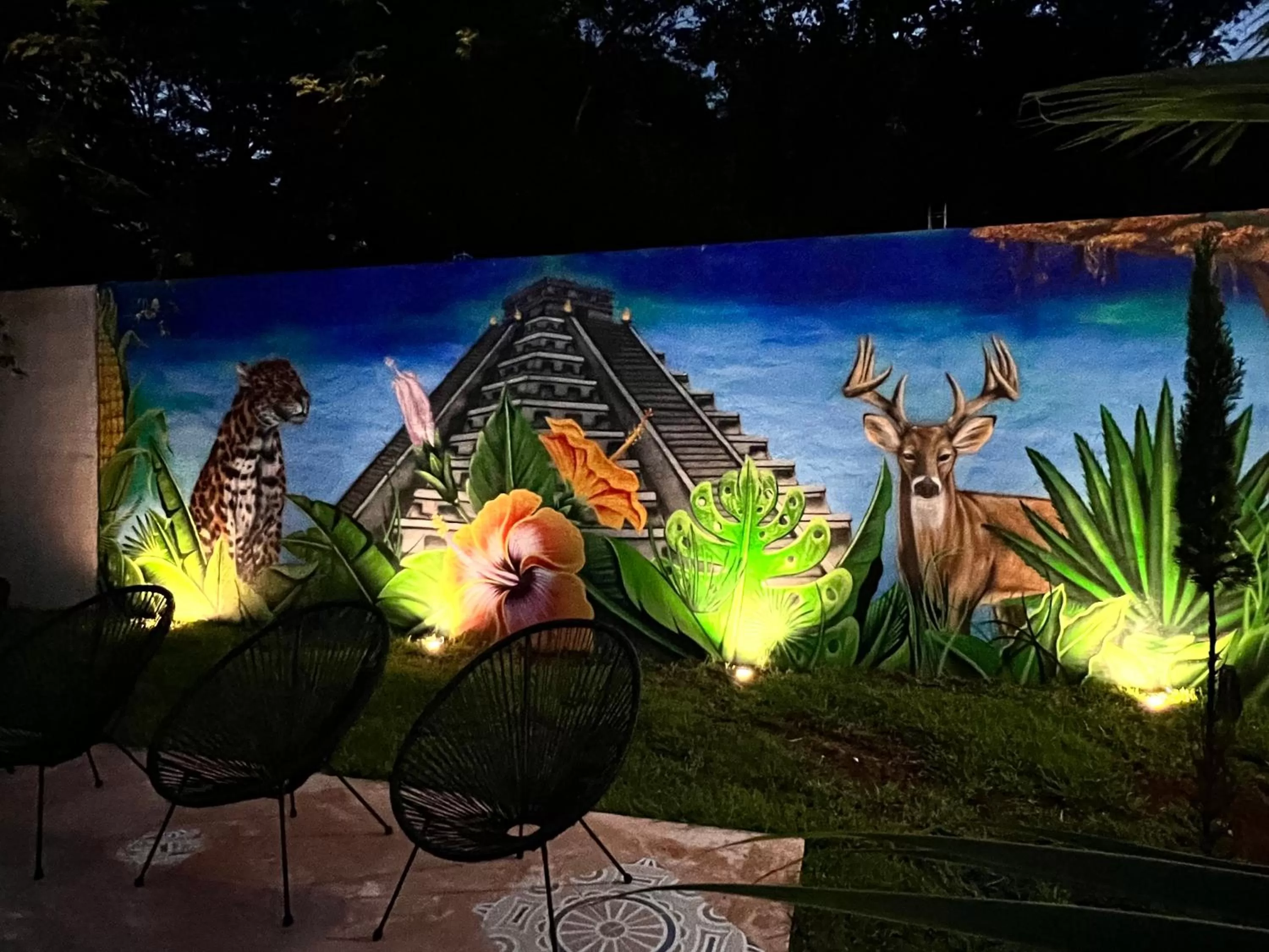 Night, Swimming Pool in CASA VICTORIA