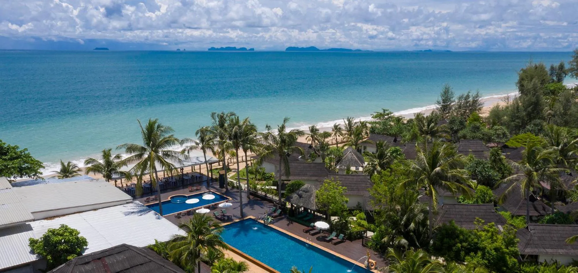 Pool view in Nakara Long Beach Resort - SHA Extra Plus