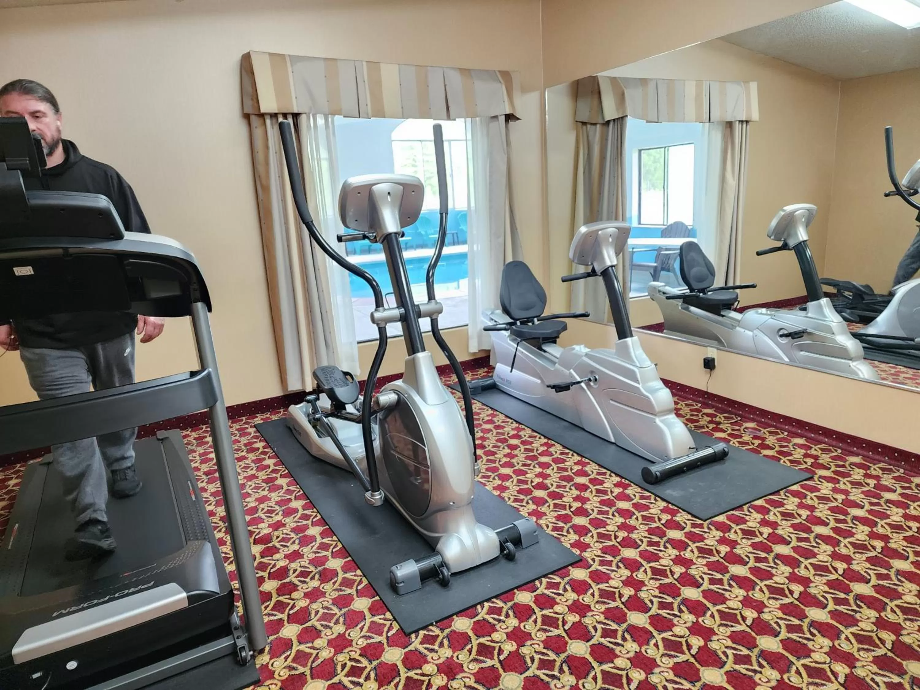 Fitness centre/facilities in Quality Inn Wheelersburg