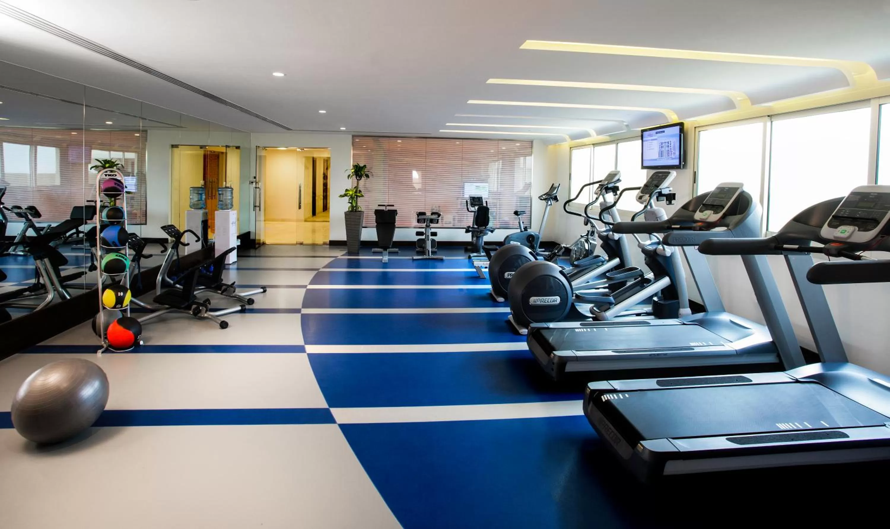 Fitness centre/facilities in Elite Byblos Hotel
