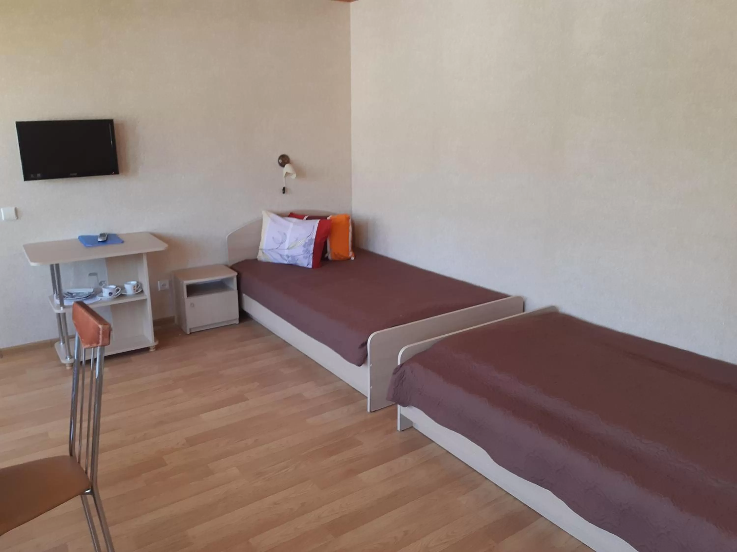 Photo of the whole room, Bed in Rugelis