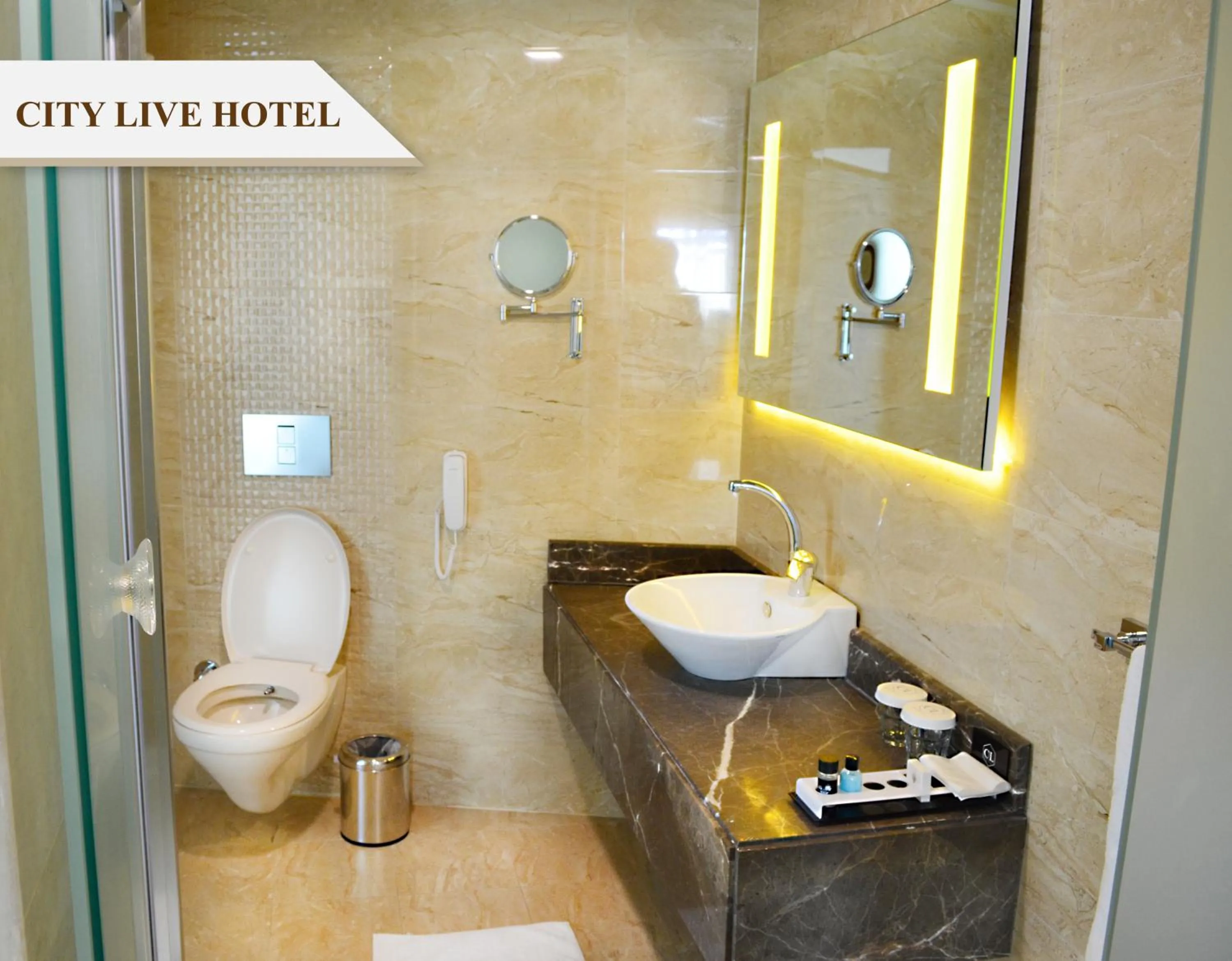 Bathroom in City Live Hotel
