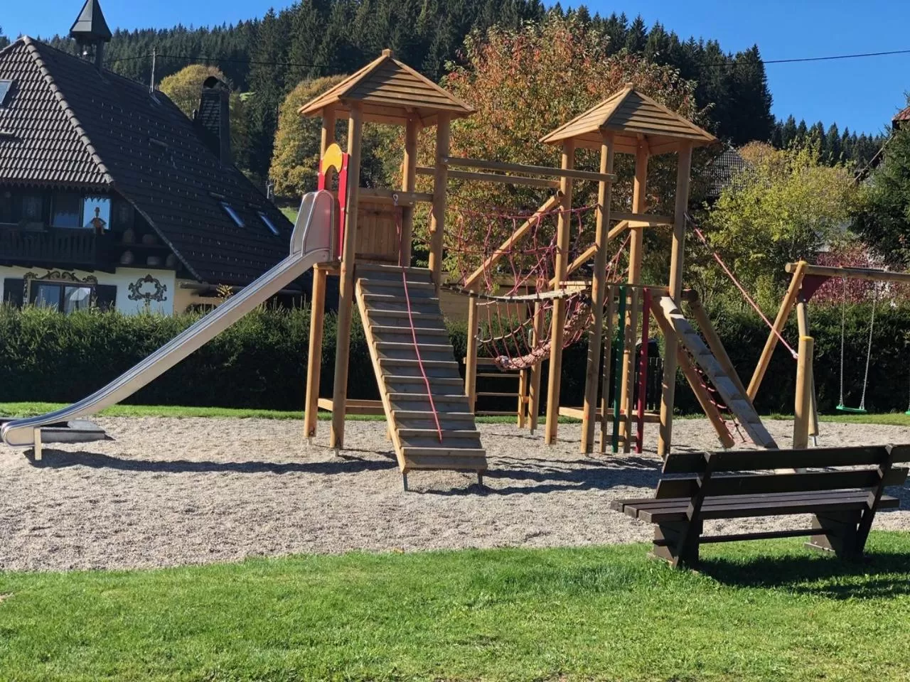 Children play ground in Hotel Hirschen