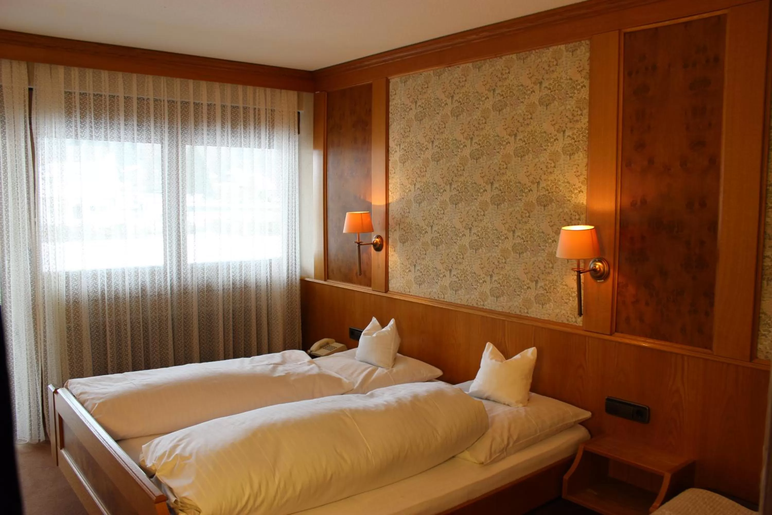 Bed in Hotel Waldblick