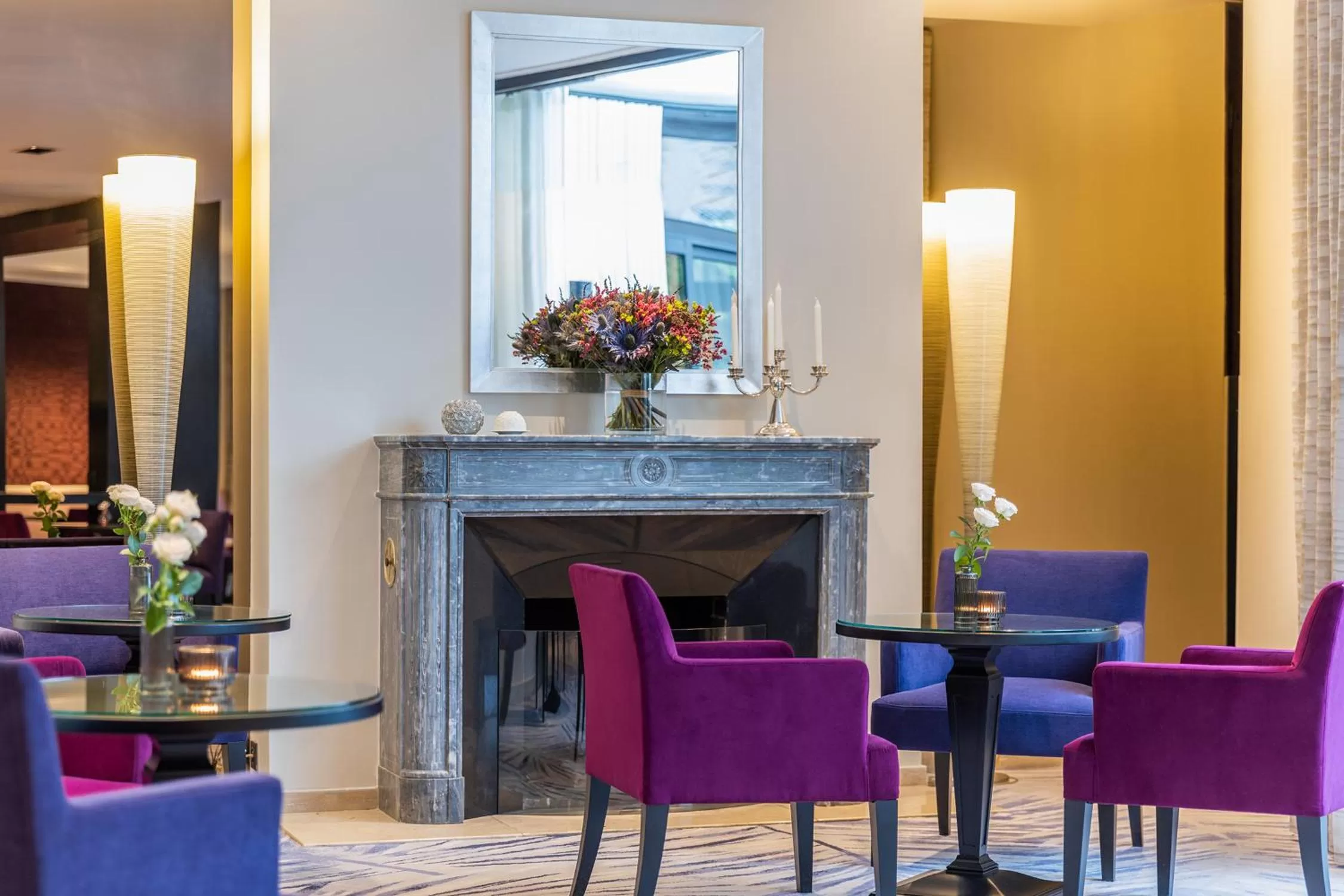 Living room in Garden-Elysée