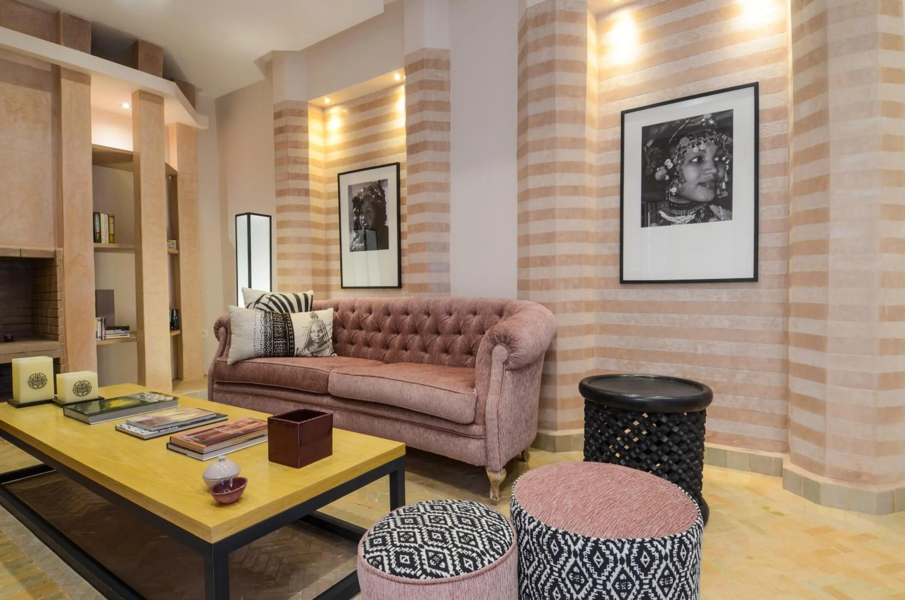 Living room in Riad Ayni