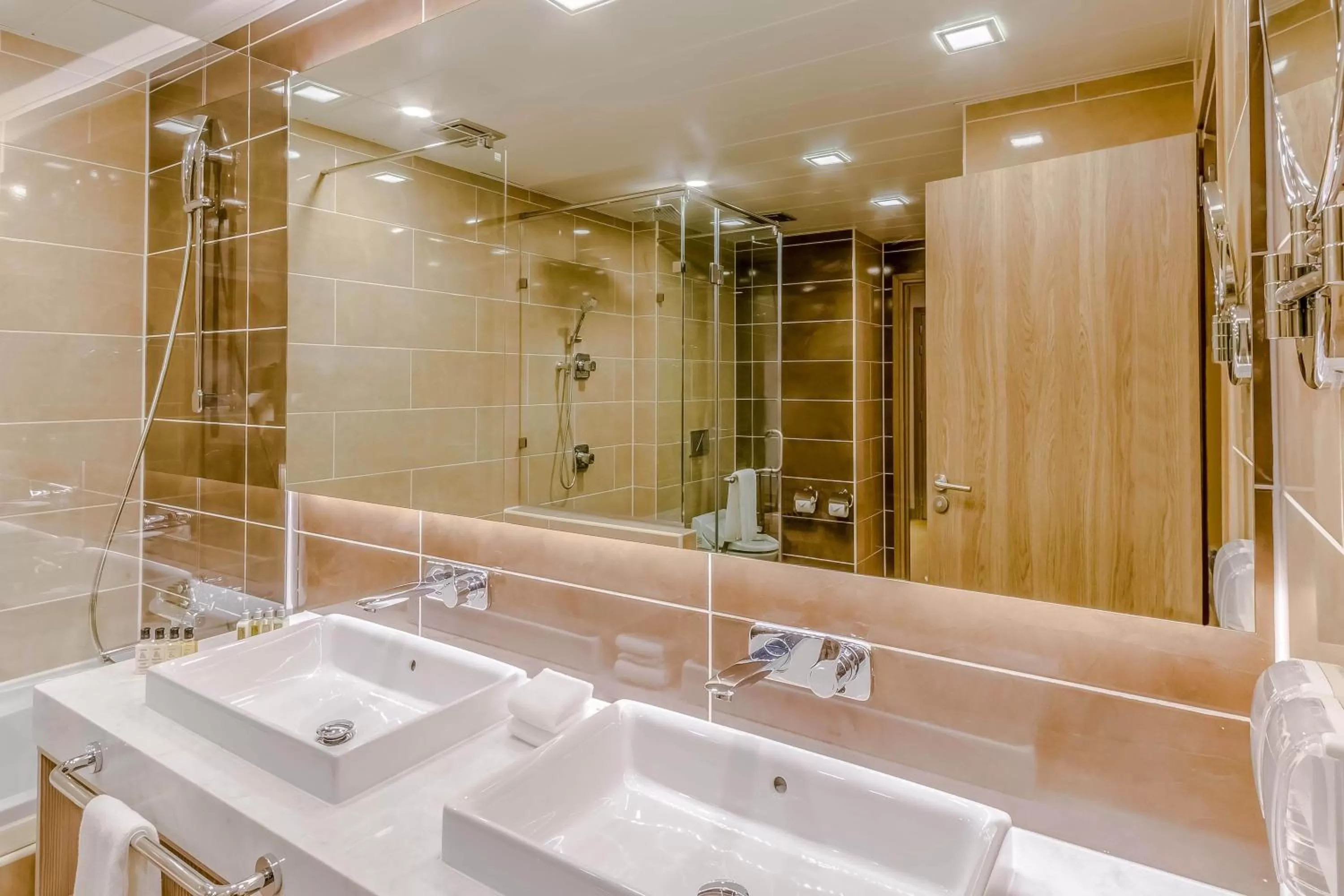 Shower in Holiday Inn Ulaanbaatar by IHG