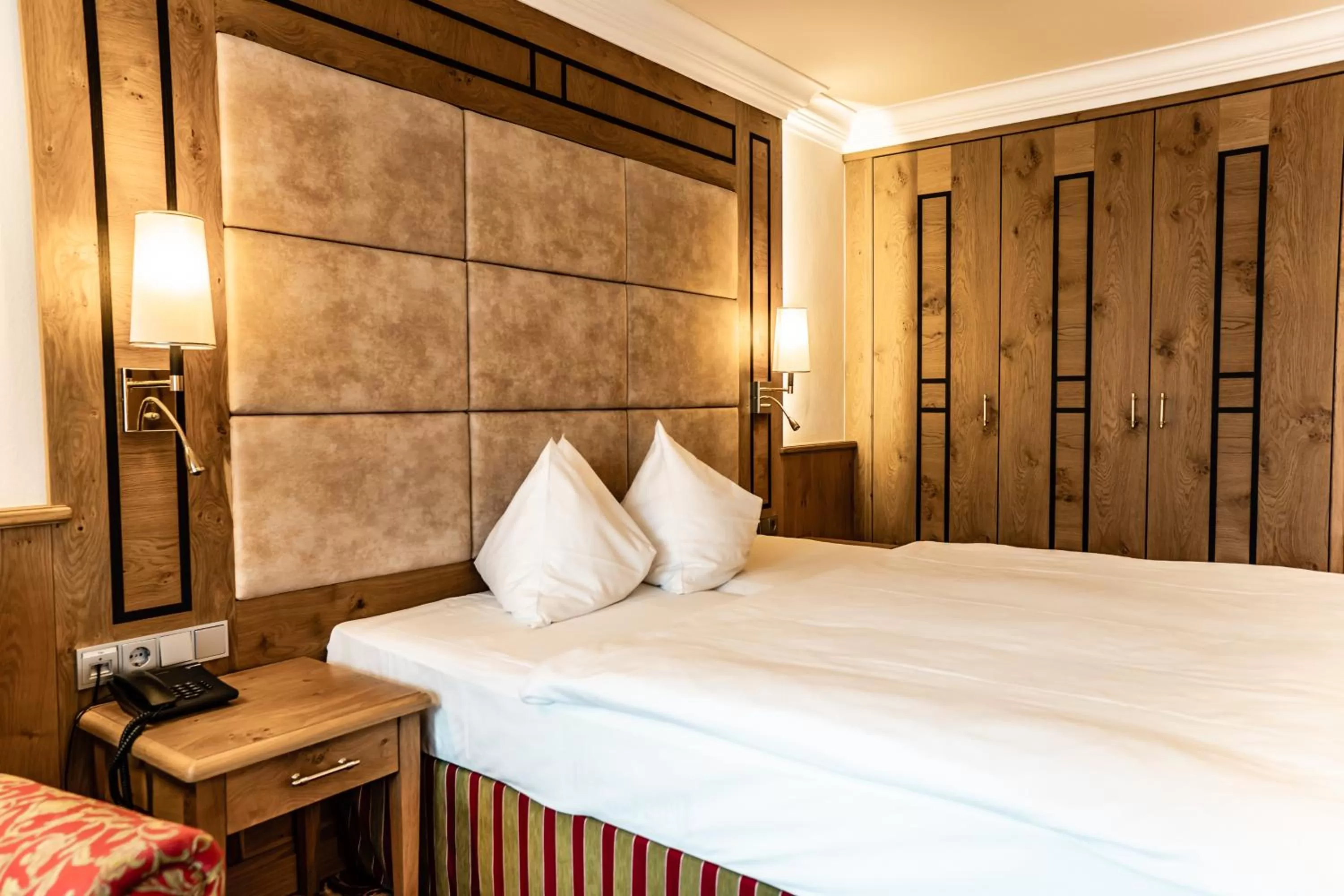 Photo of the whole room, Bed in Hotel Hubertushof