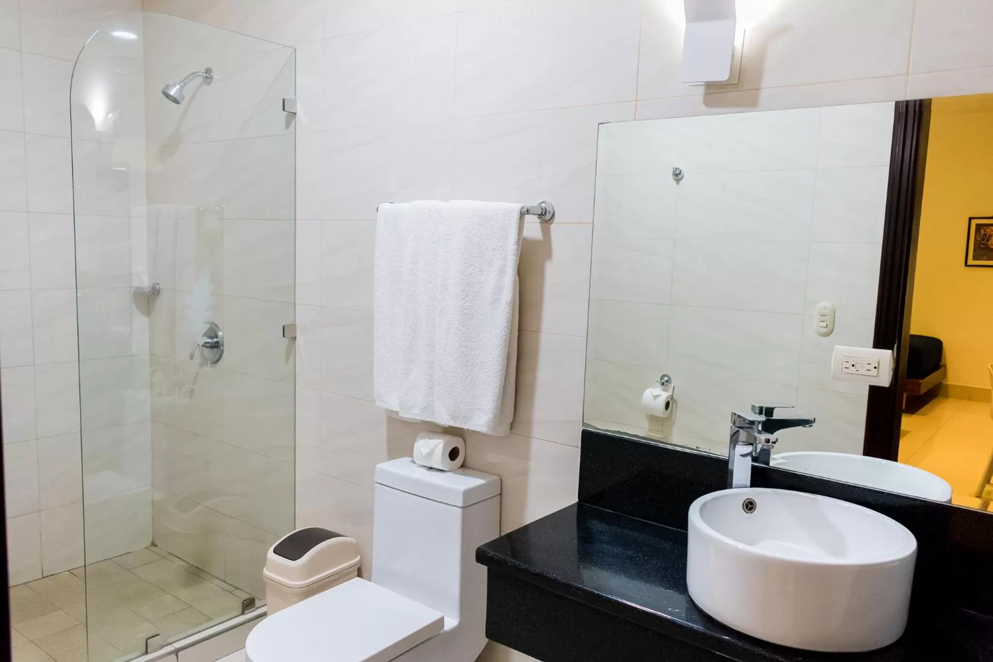 Bathroom in Hotel Agualcas