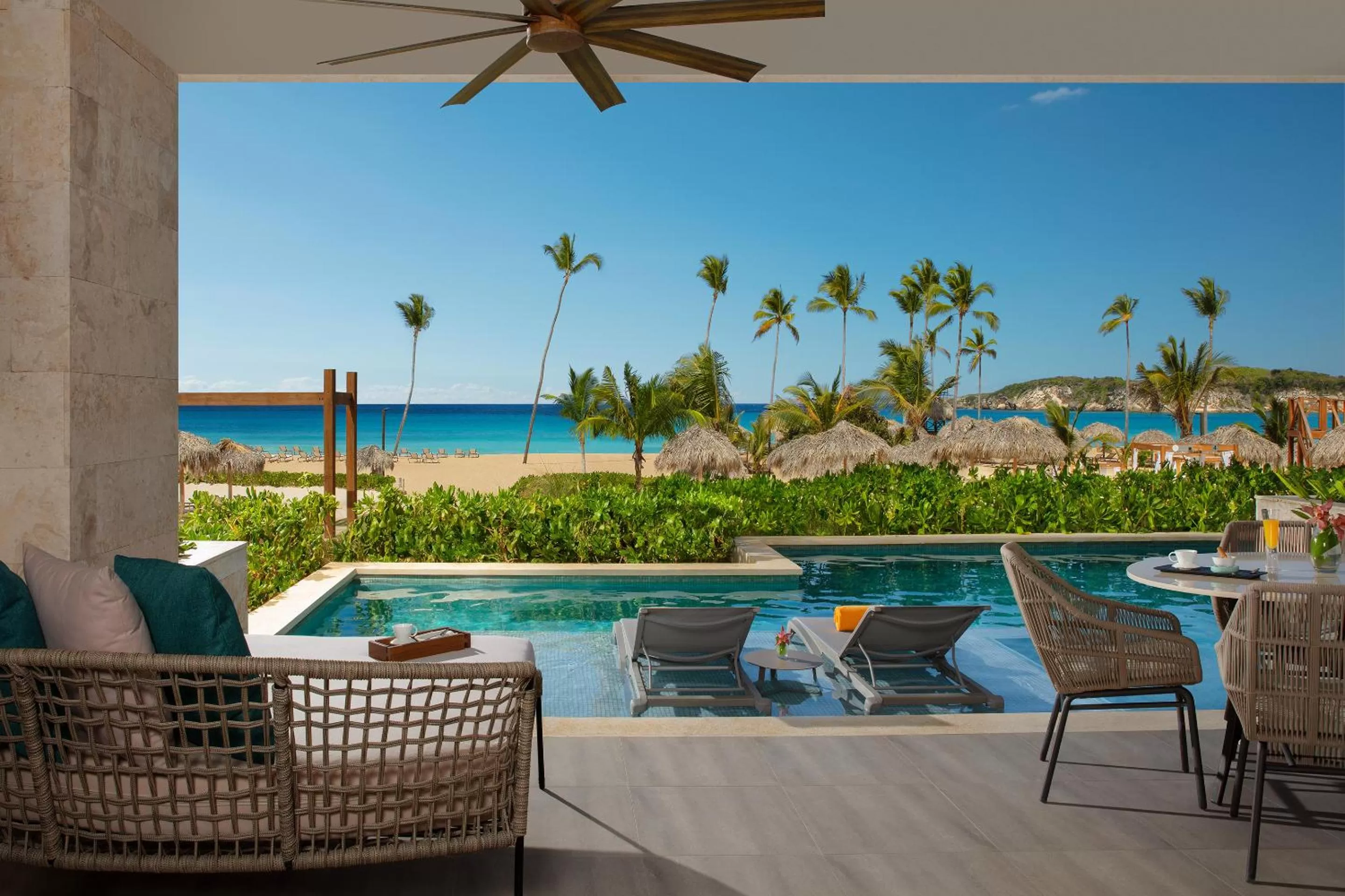 Pool view in Dreams Macao Beach Punta Cana - All Inclusive