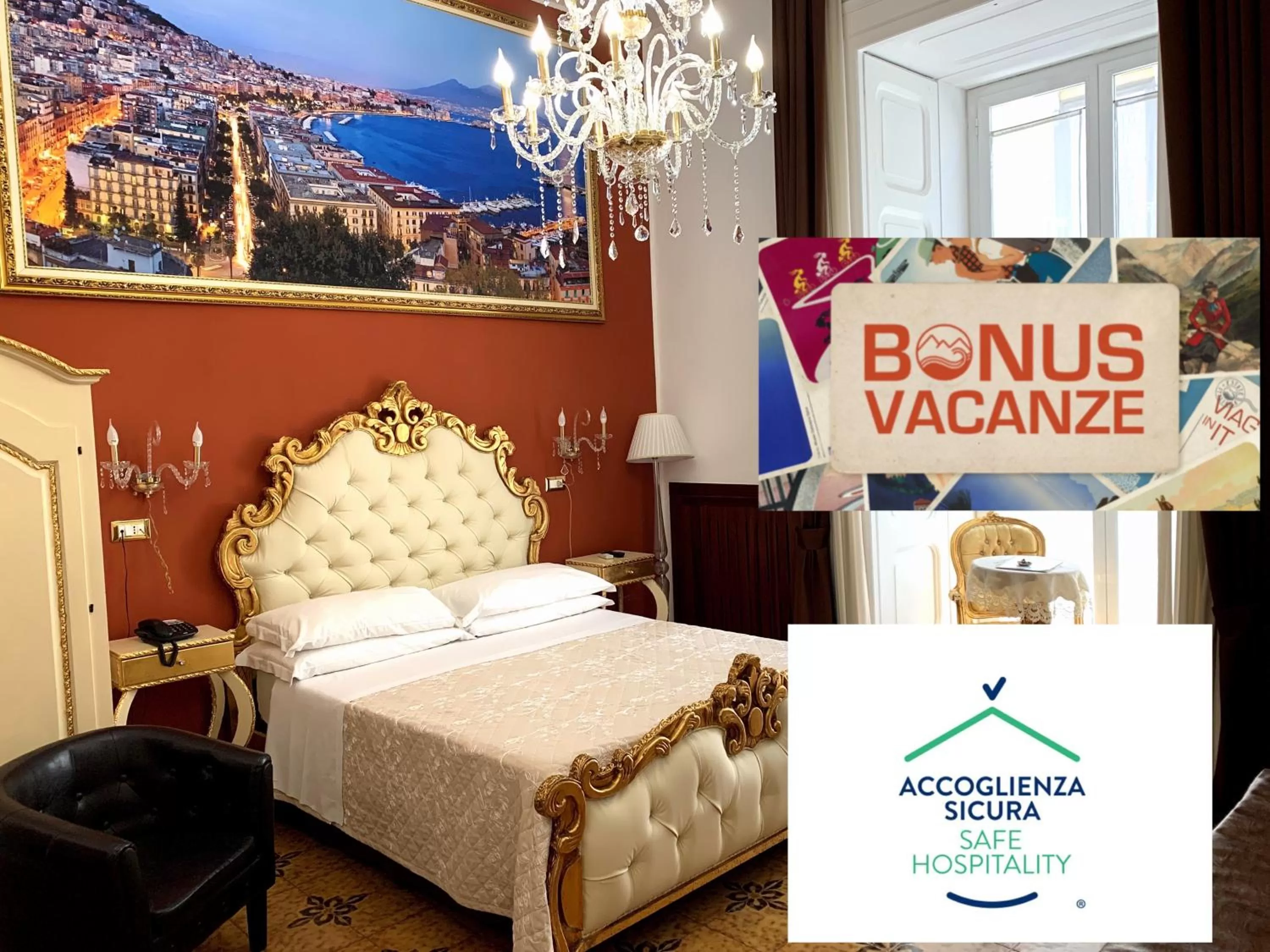 Bed in Hotel des Artistes